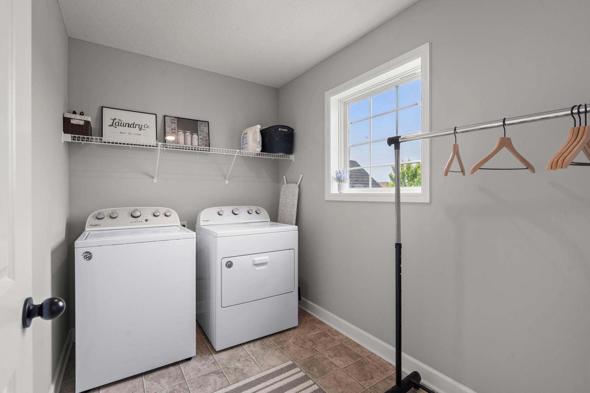 Upper Level Laundry