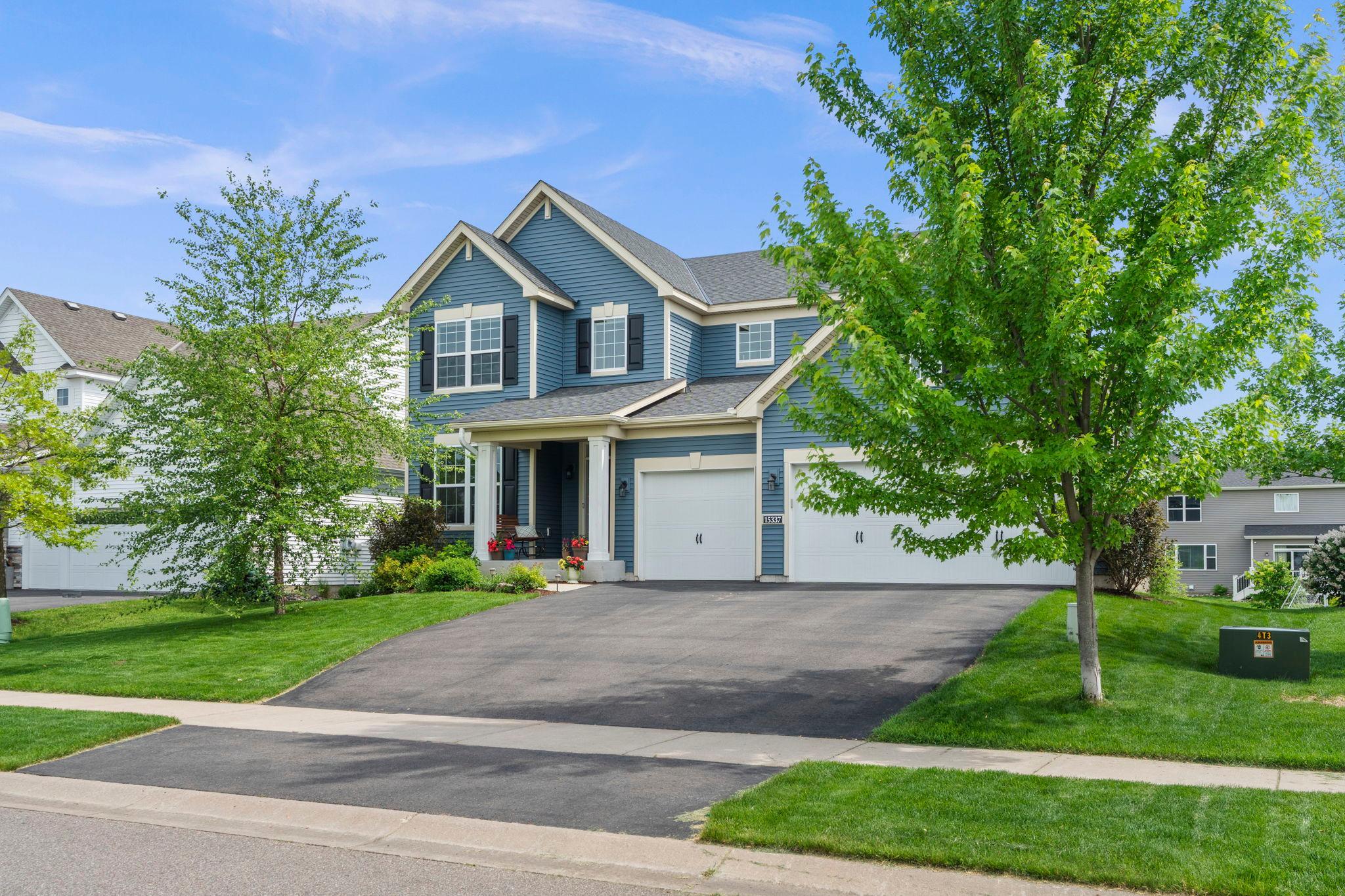 Beautiful two story with 3 car garage