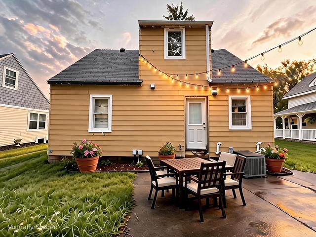 *Virtually Renovated/Staged Backside of Home