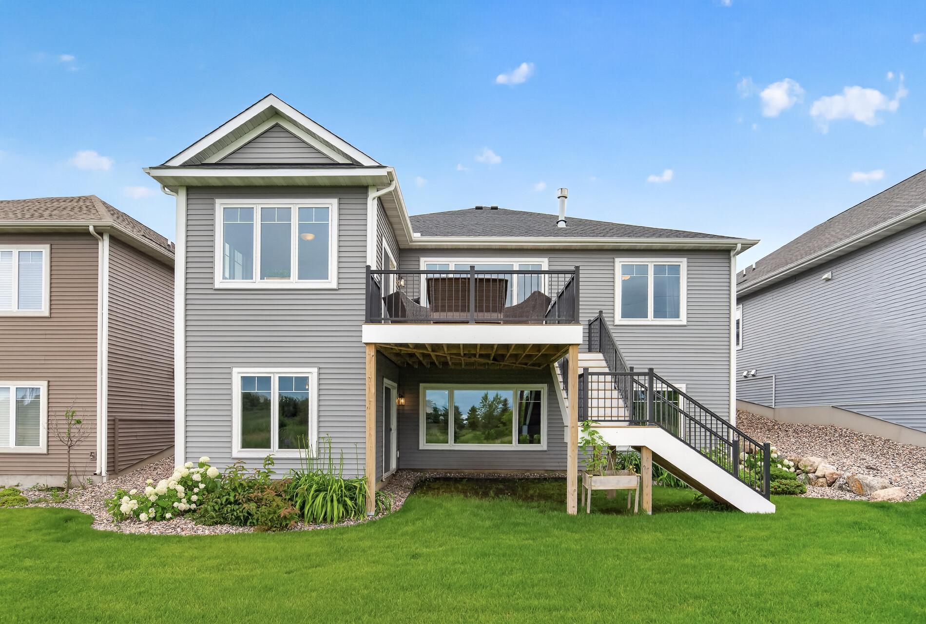 Home has walkout basement