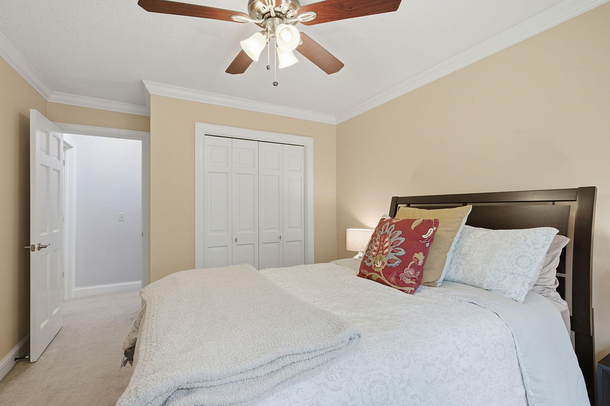 Generously sized bedrooms provide comfort for family, guests, or hobbies.