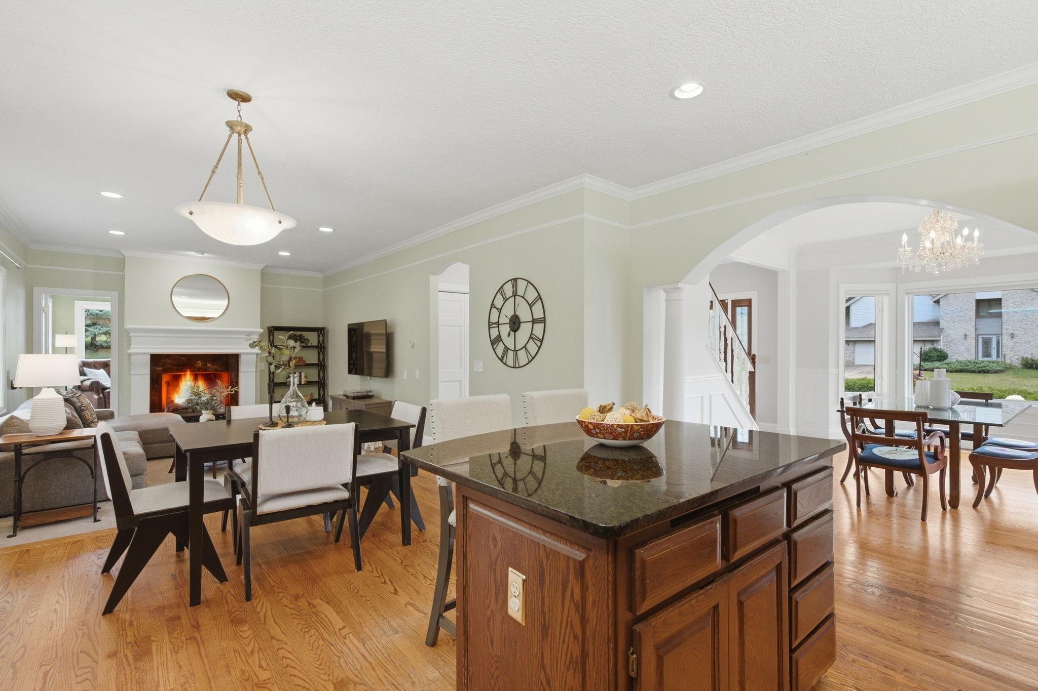 Open-concept kitchen keeps you connected whether cooking, entertaining, or spending time with family.