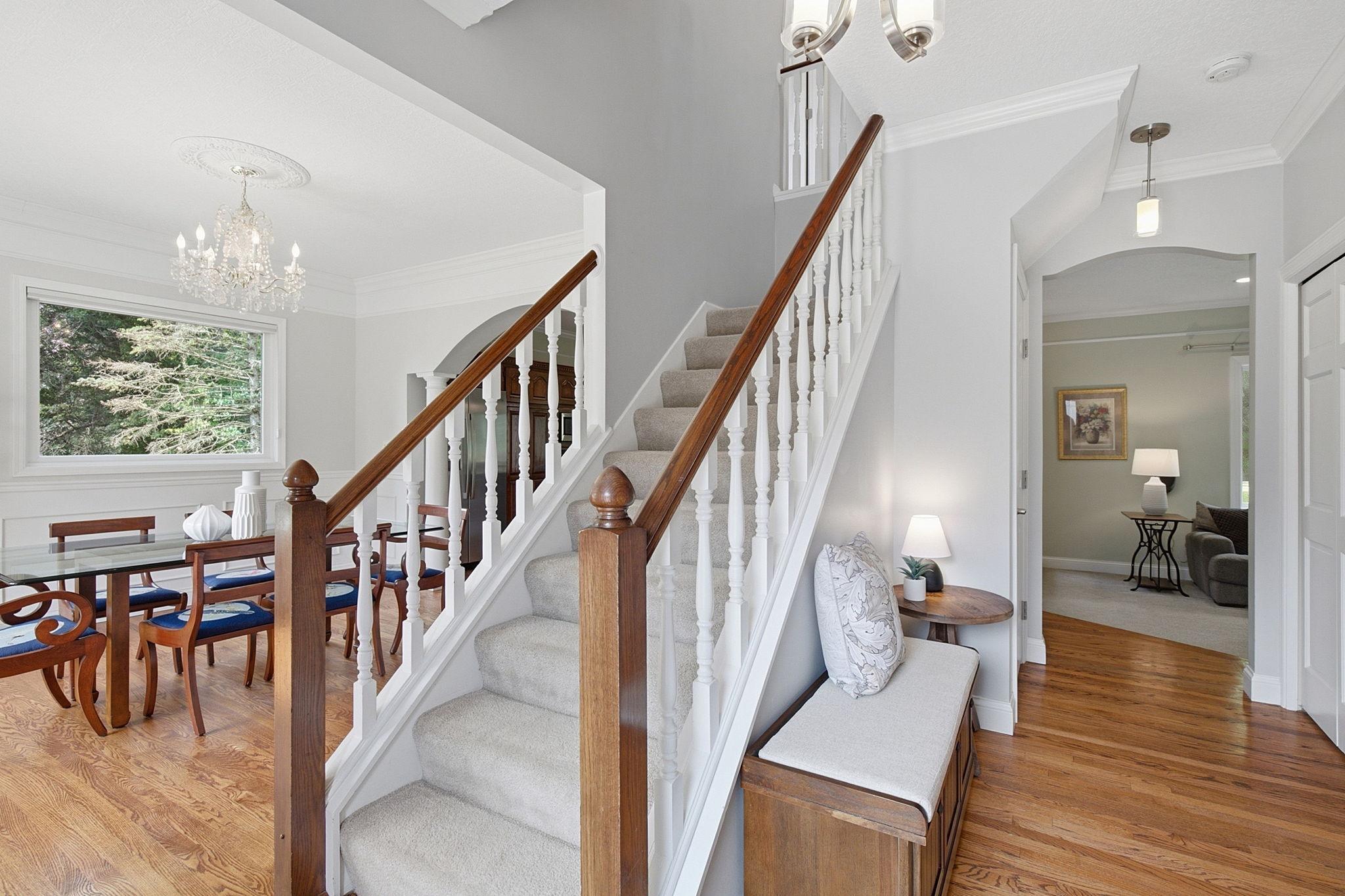 Step inside to an inviting entry that sets the tone for this thoughtfully updated home.