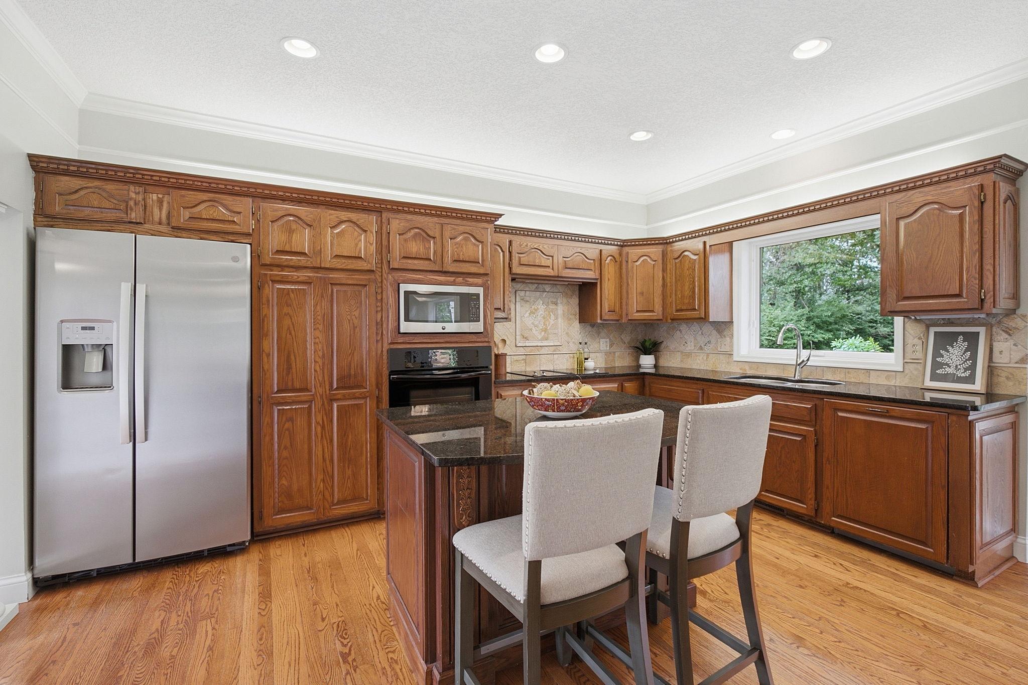 Designed for everyday living with generous prep space and easy access to the deck.