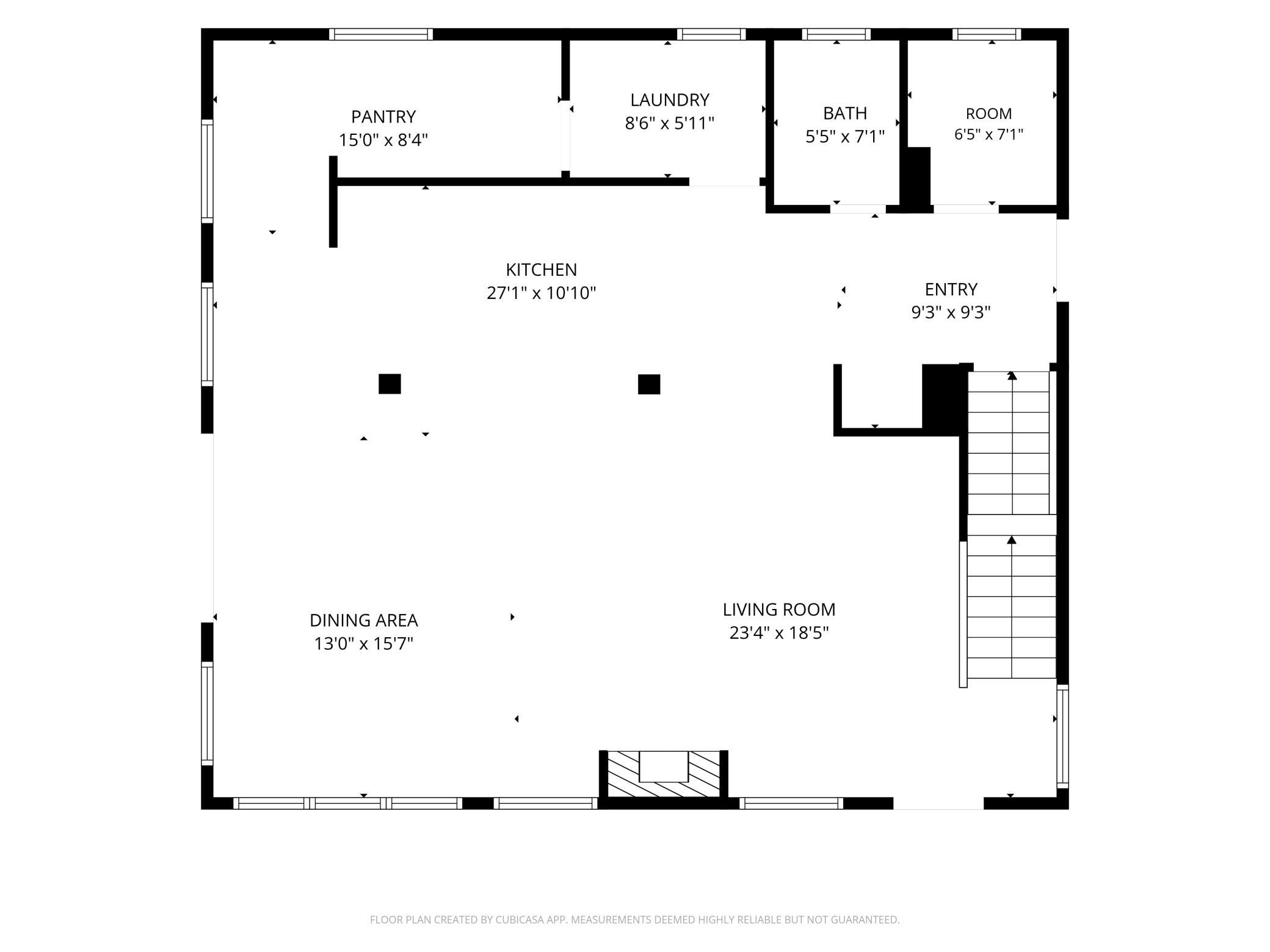 Home Main Level Floorplan