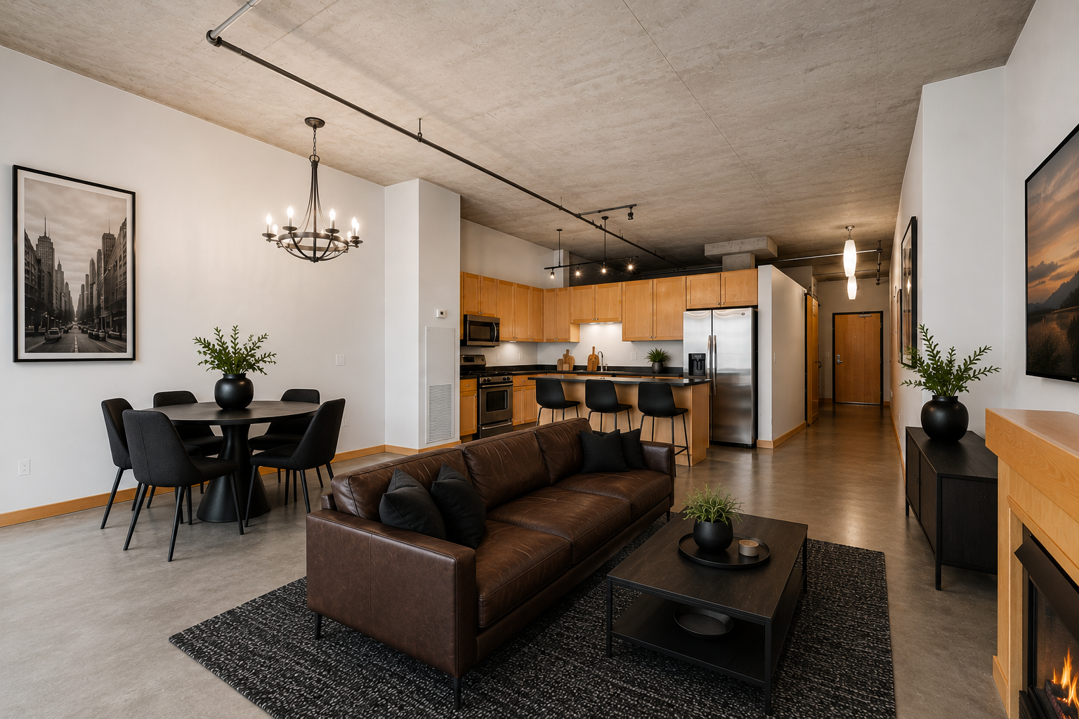Welcome to 720 N 4th St 405! Virtually staged.