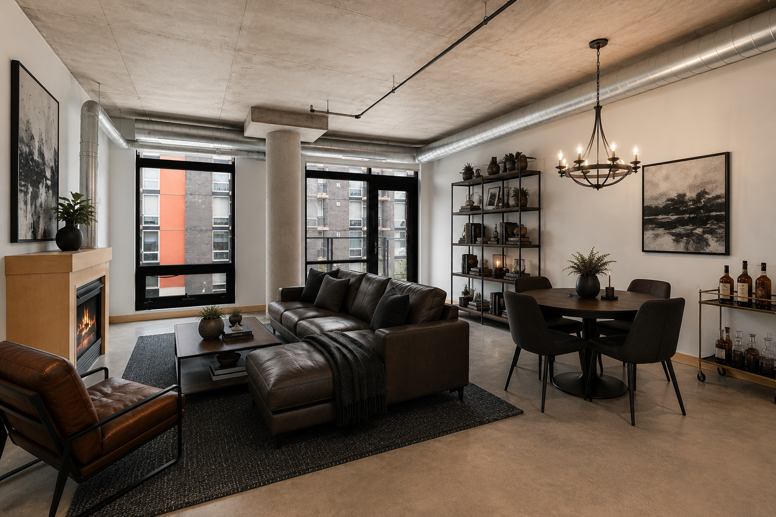 Welcome to 720 N 4th St 405! Virtually staged.