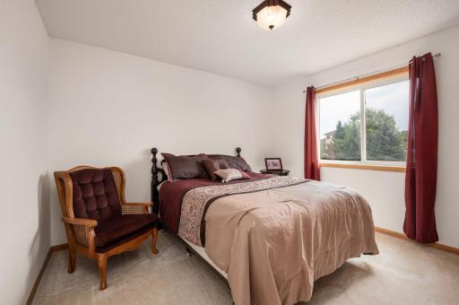 Bright second bedroom with great natural light