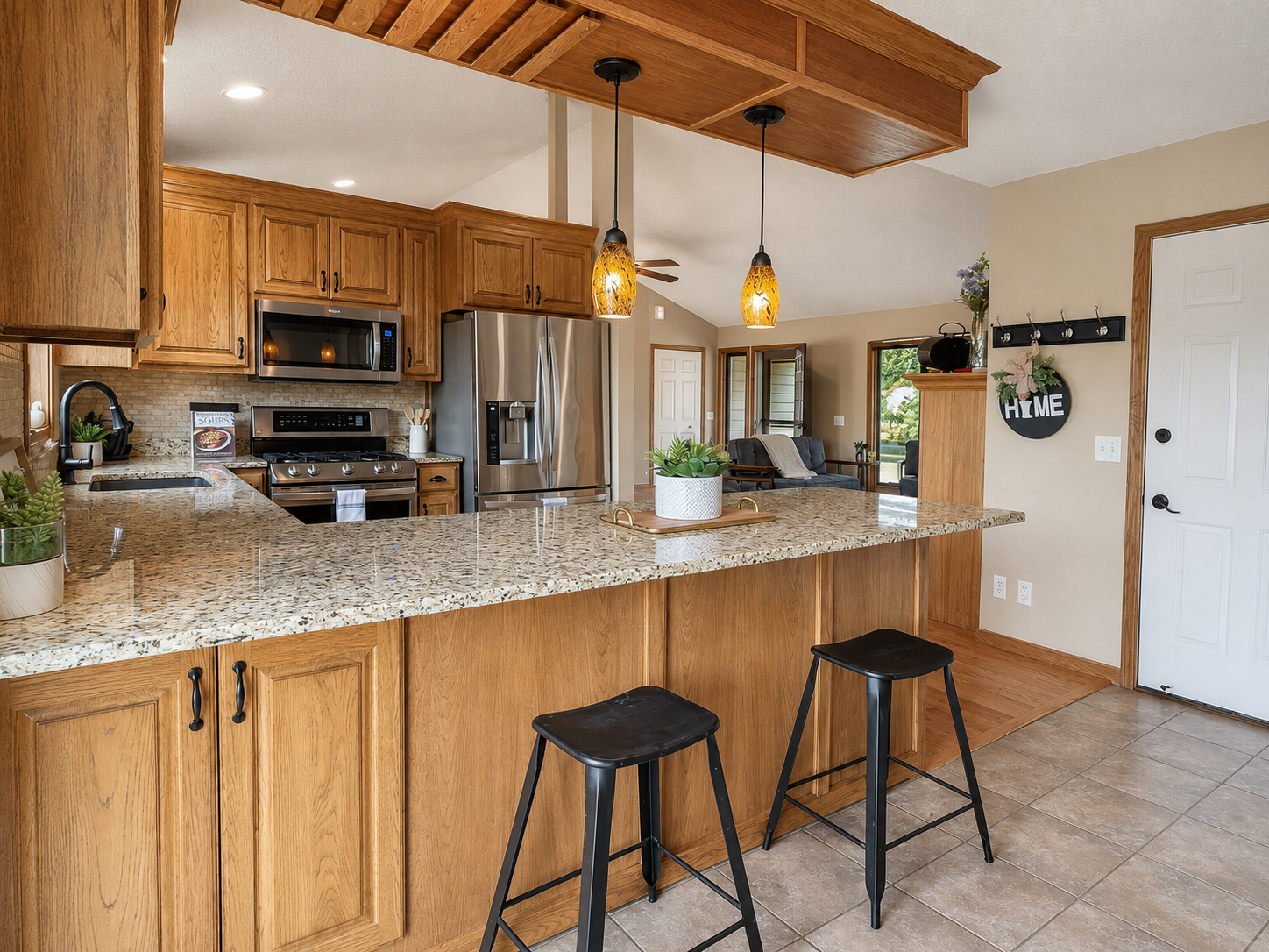 Kitchen Garage Entry Main Level