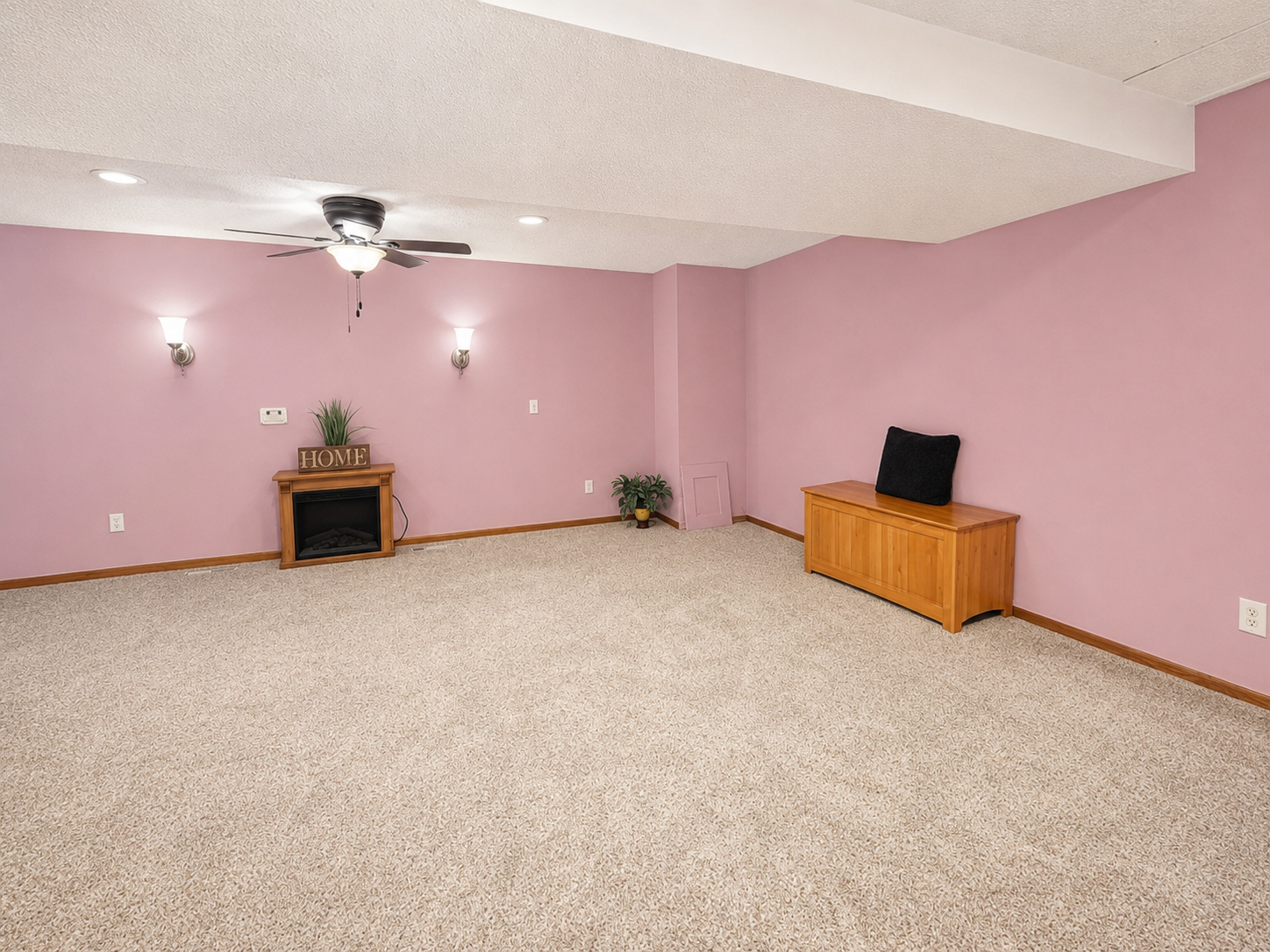 Lower Level Rec/Movie/Flex Room