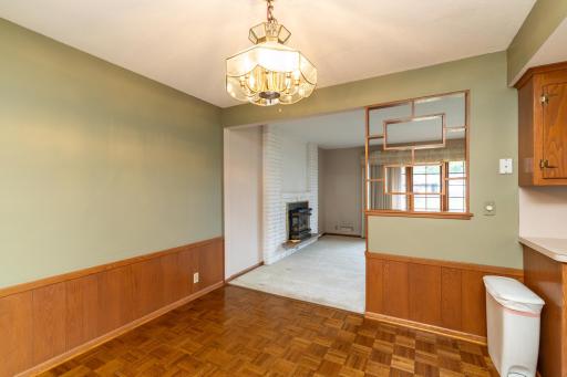 View from Dining Room Looking into Living Room