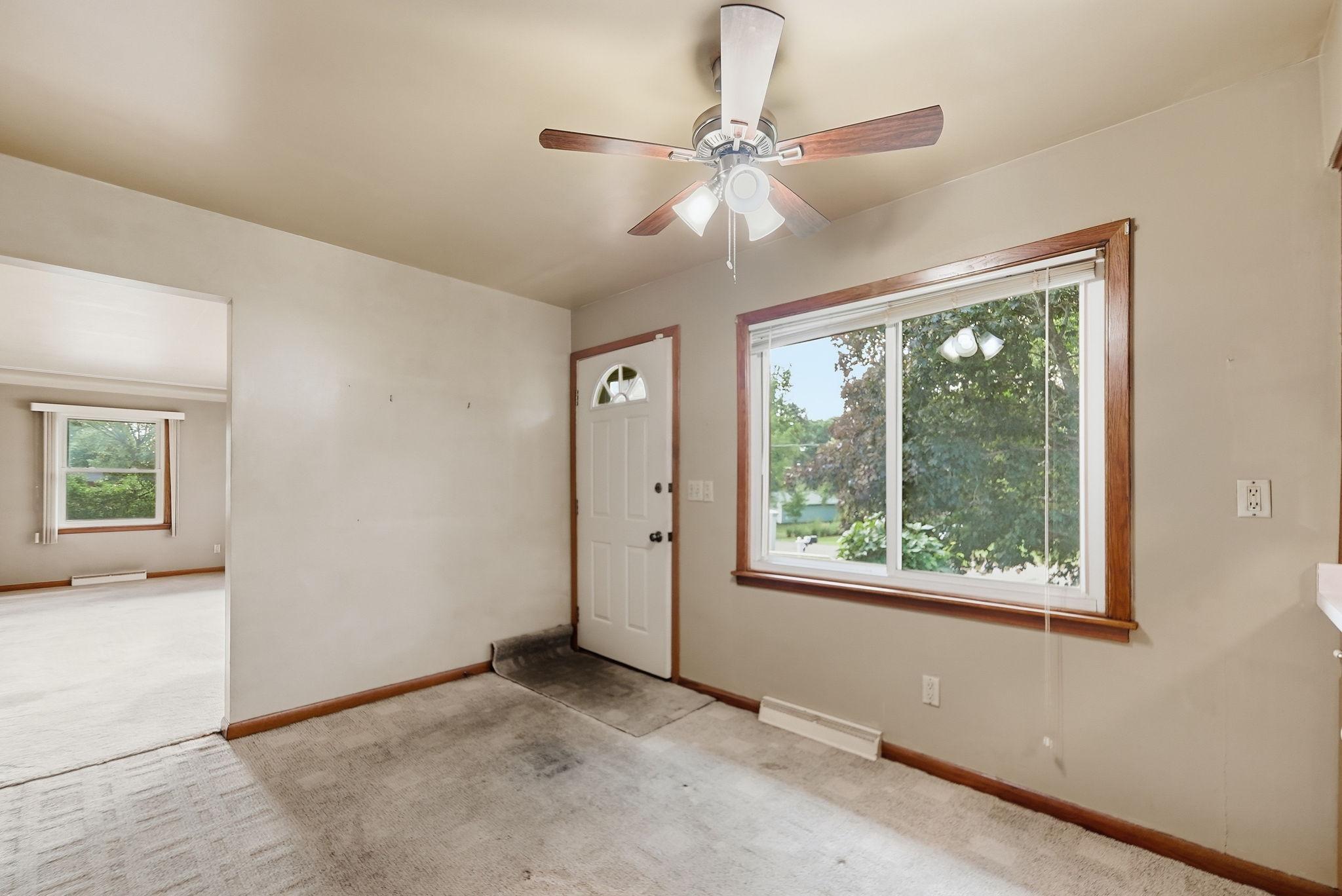 Enjoy a dedicated dining area that blends comfort and functionality.