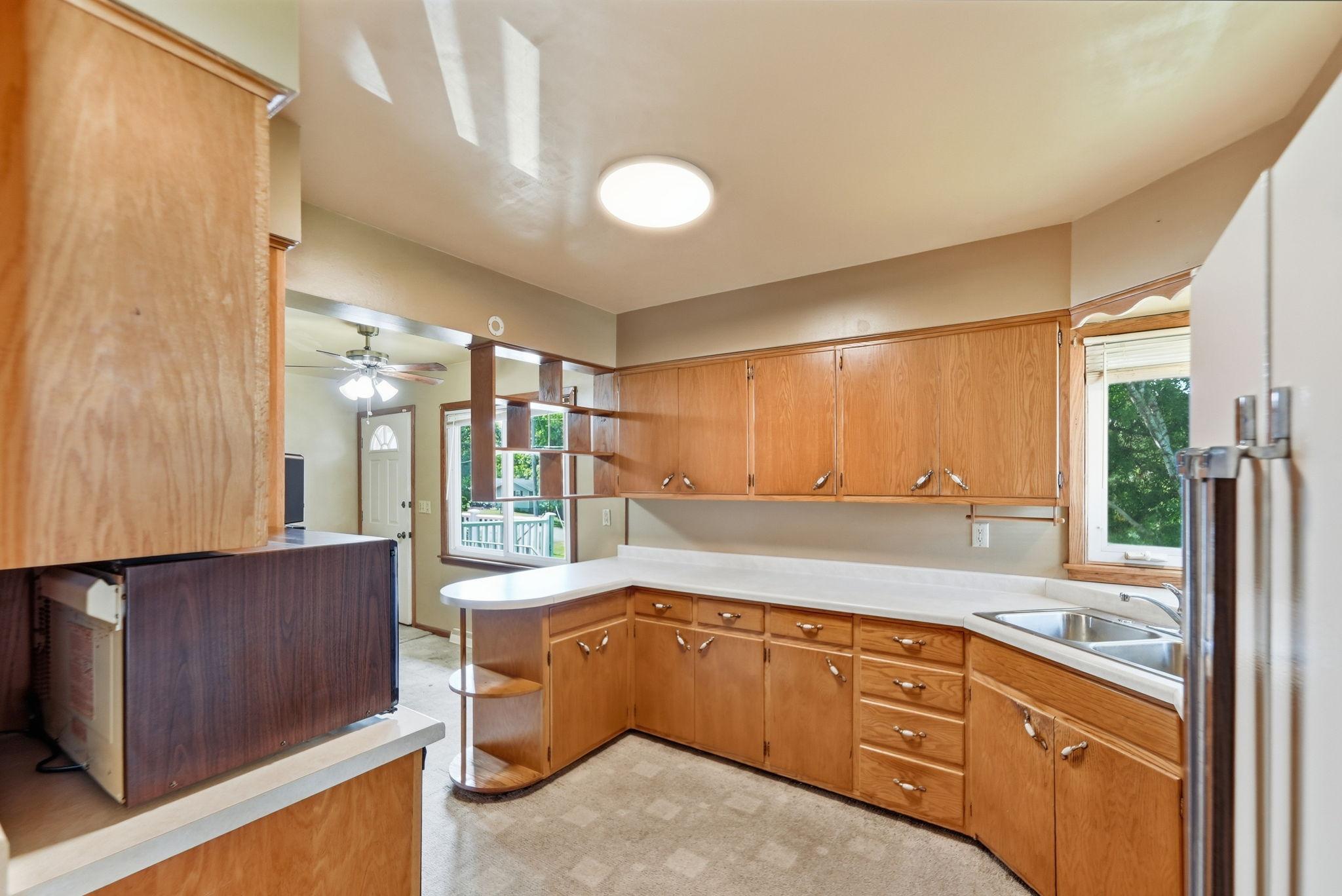 Ample cabinetry for all your culinary needs.