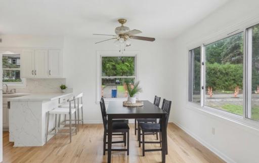 AI generated dining room update