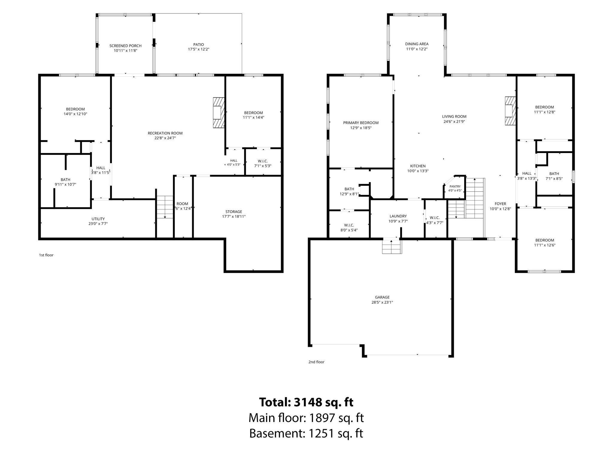 Combined Floor Plans