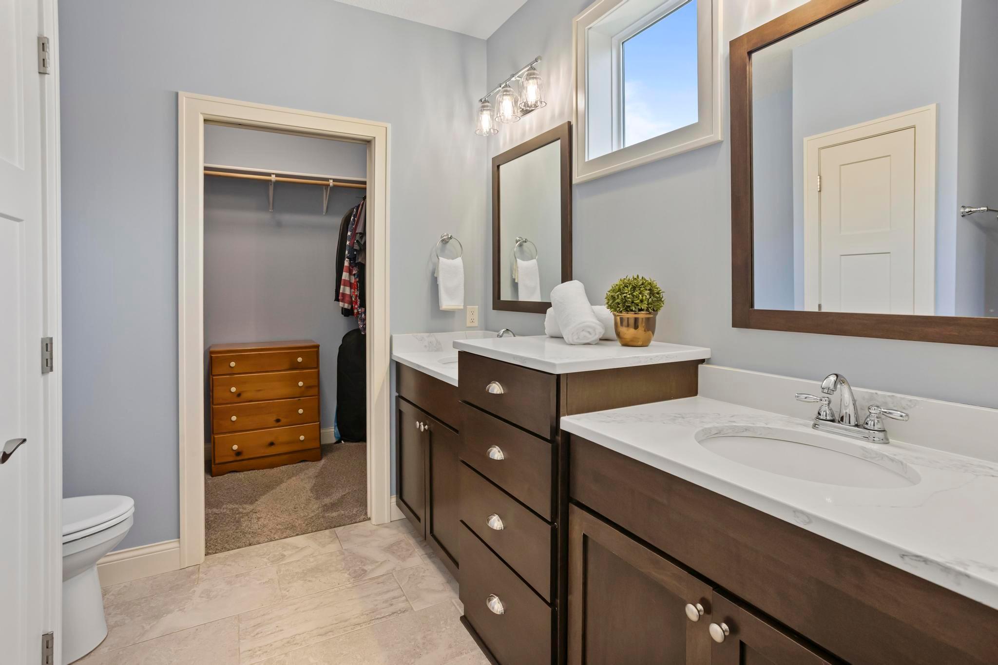 Dual Vanity Owner's Bath