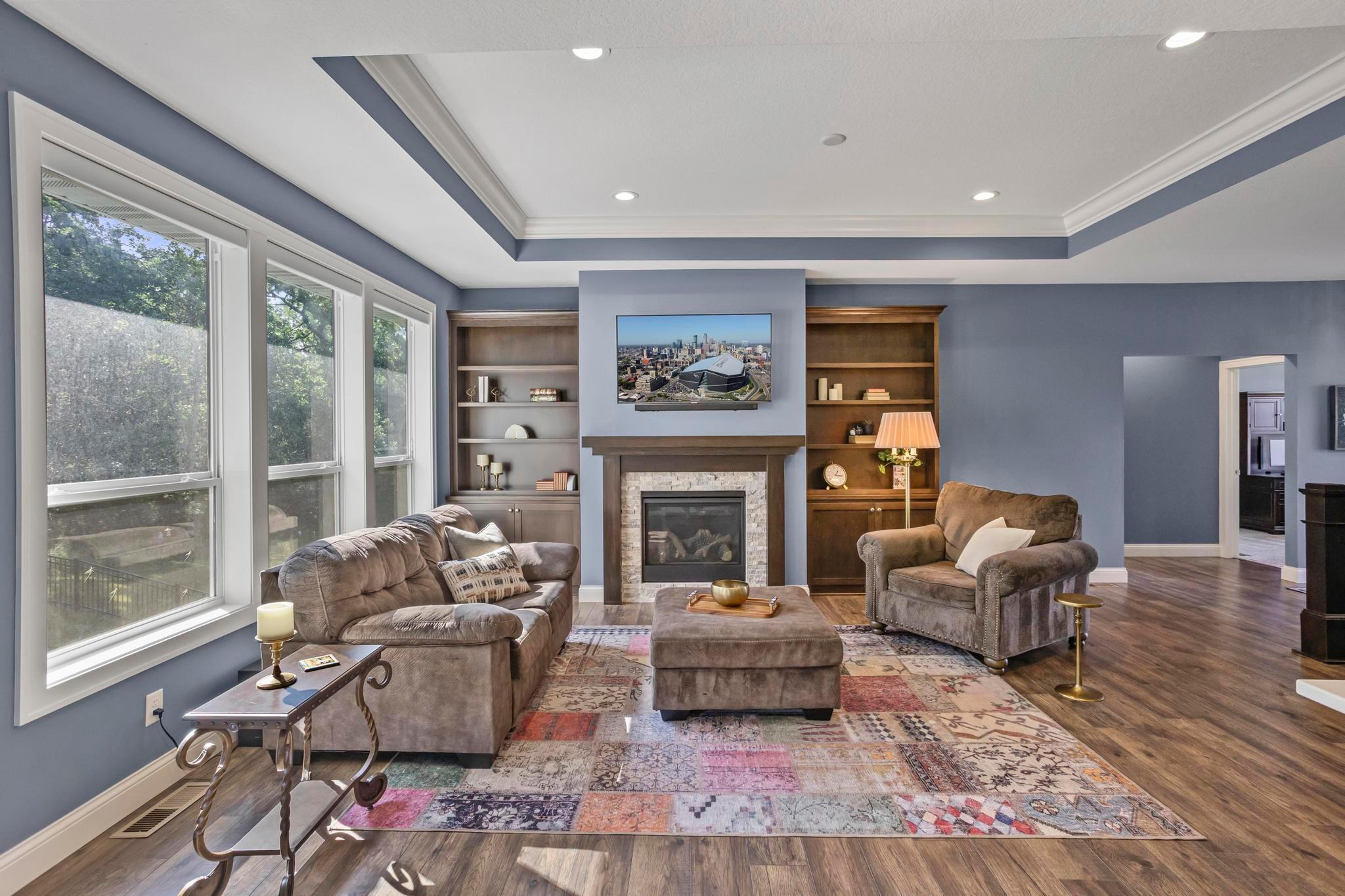 Great Room Designed For Entertaining