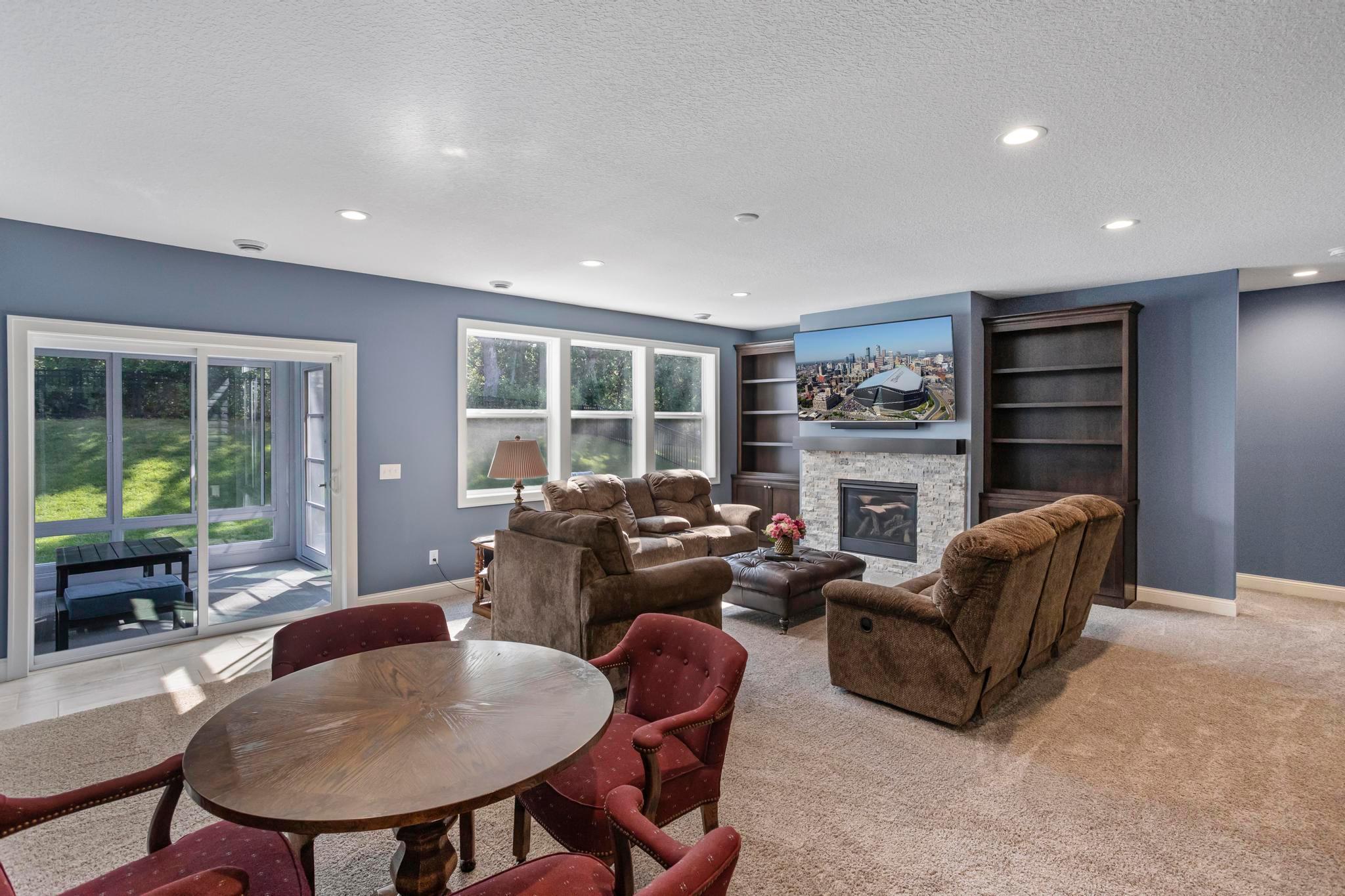 Lower-Level Game & Gathering Space