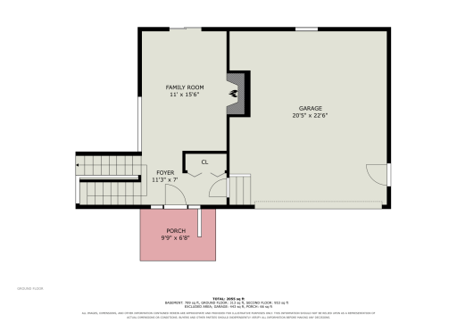 436 Rice Creek Boulevard Northeast - GROUND FLOOR_ WITH SQ FT.png
