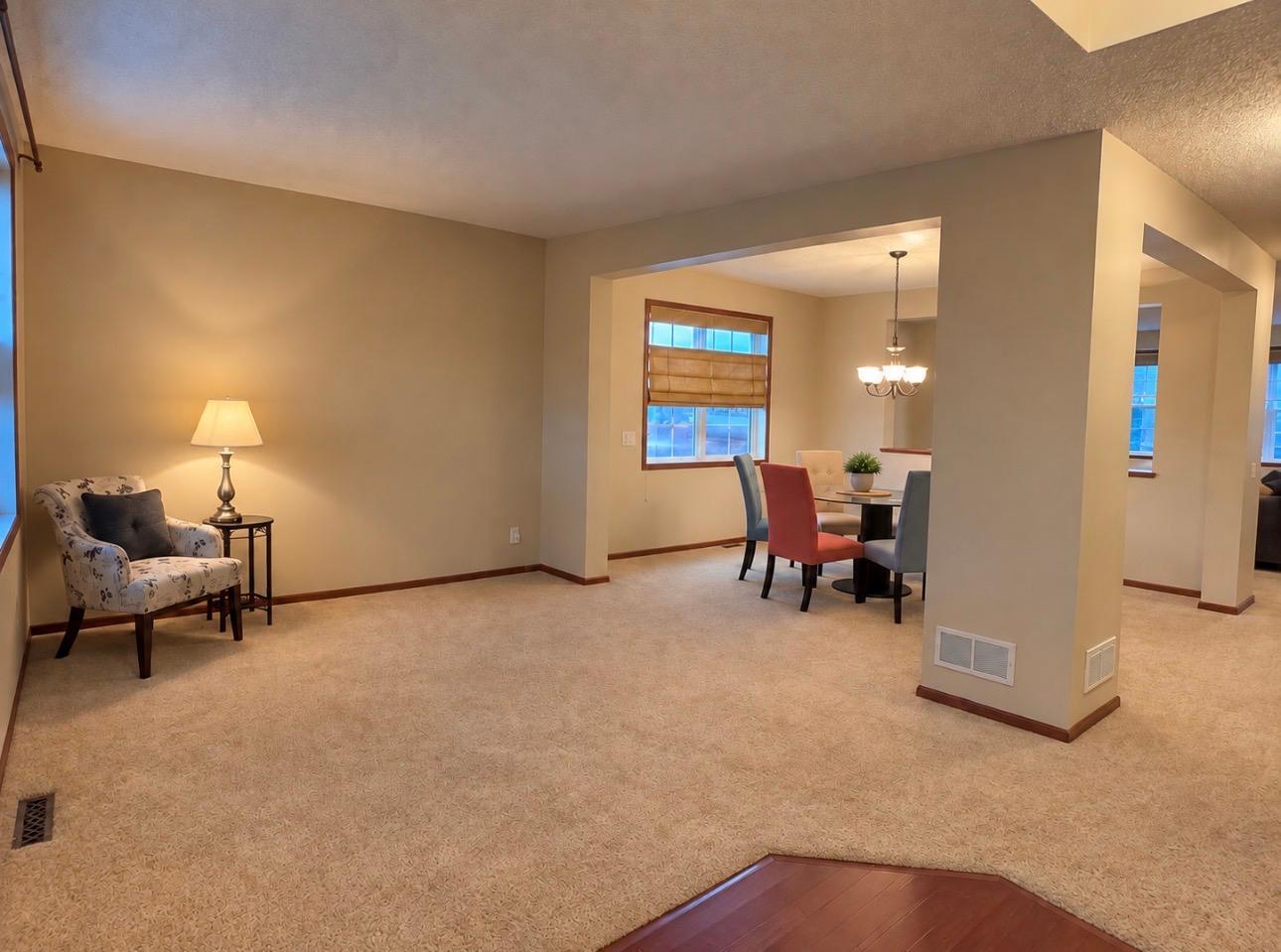 Front entrance into sitting room