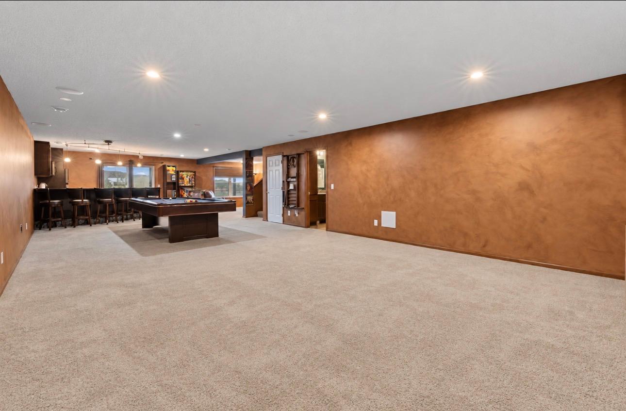 SO much space in this lower level family area