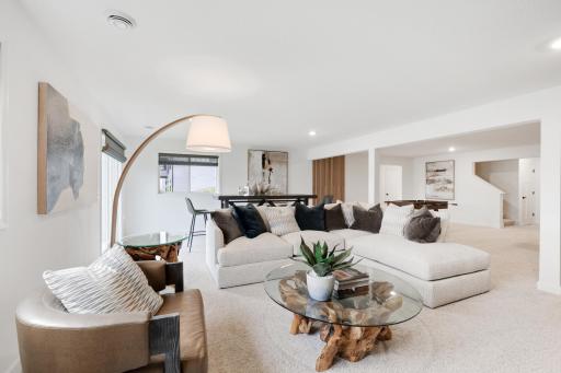 (Photo of a decorated model, actual home's finishes will vary slightly)