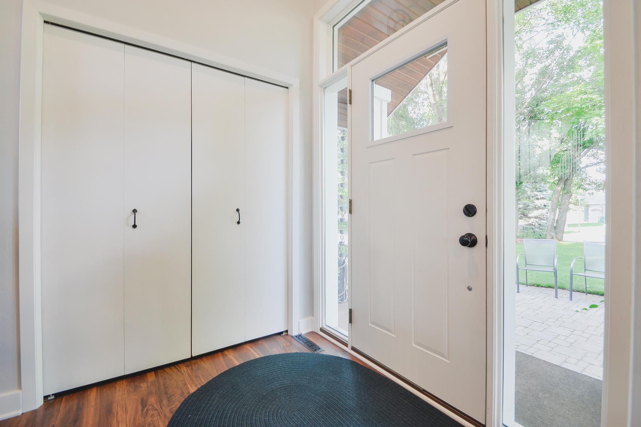 Entry closet