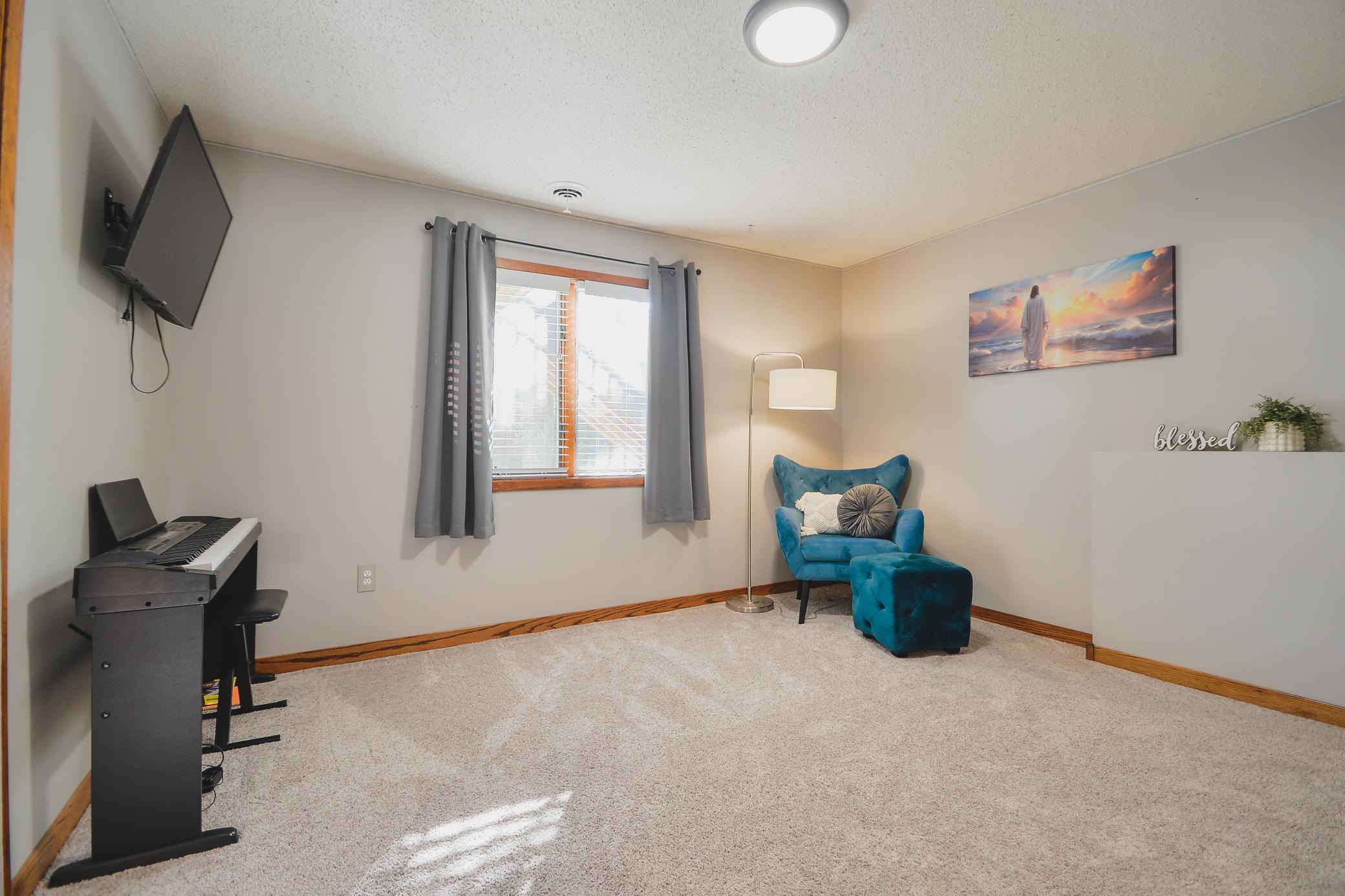 Lower level bedroom