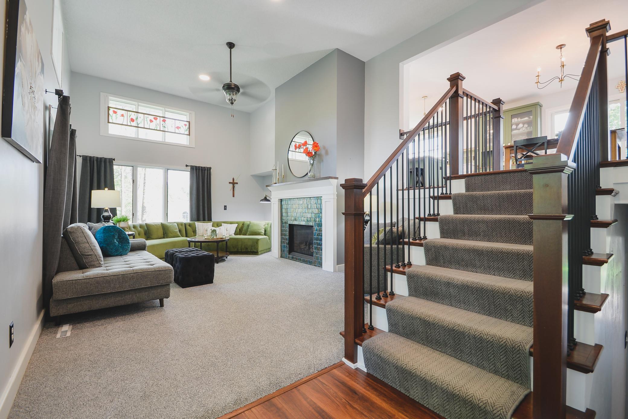 Main level living room with