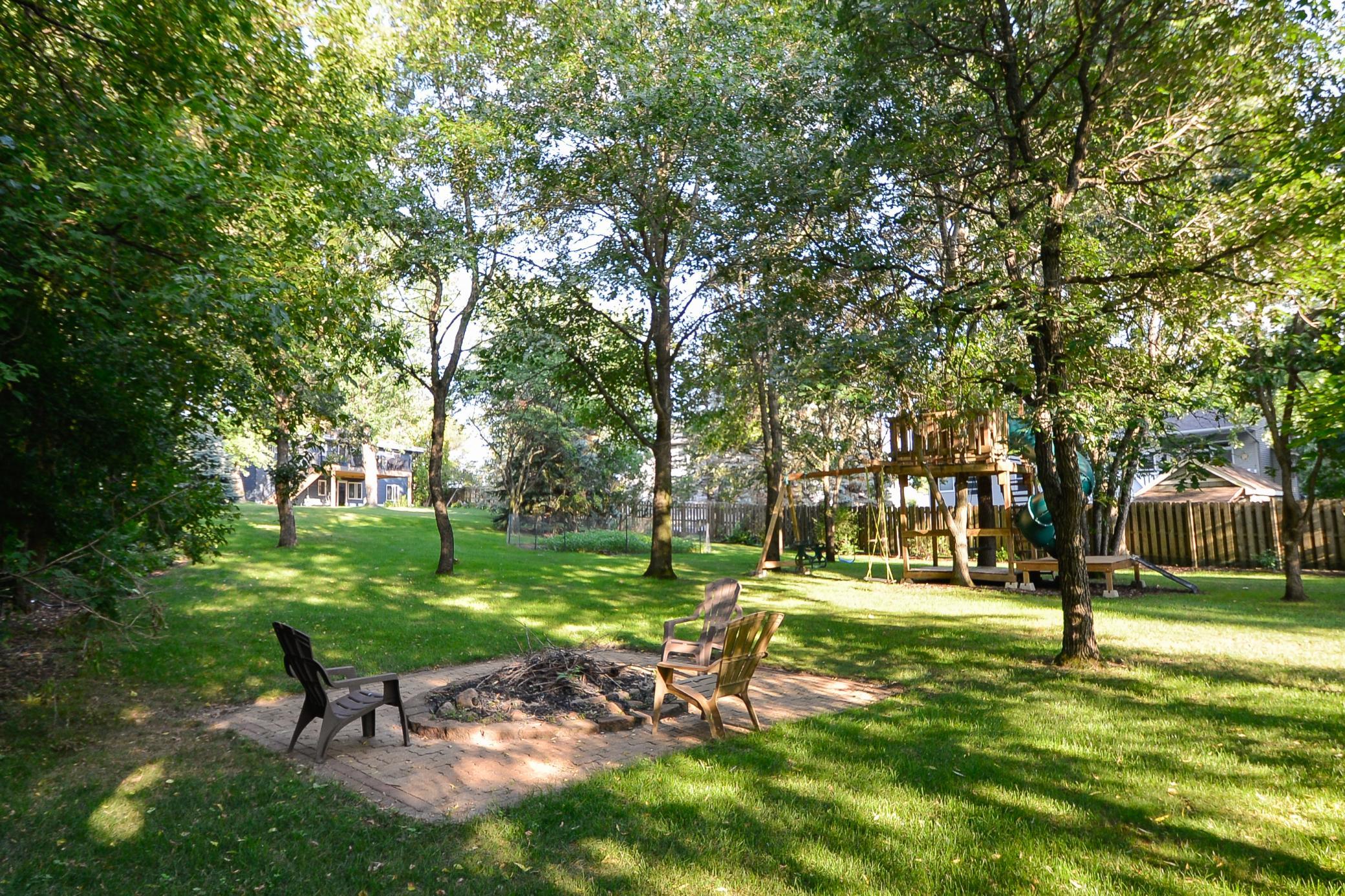 Fire pit area