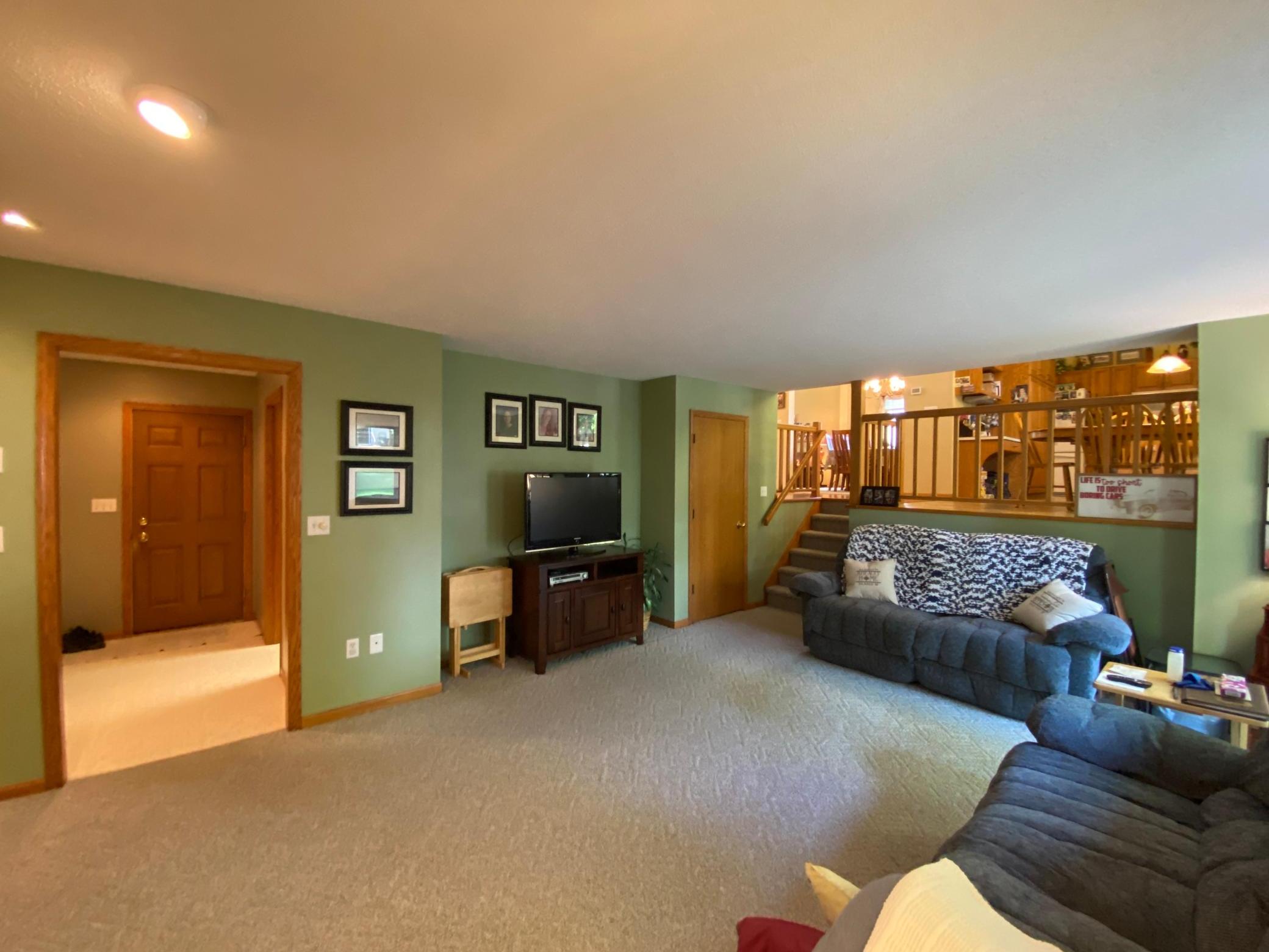 lower level family room