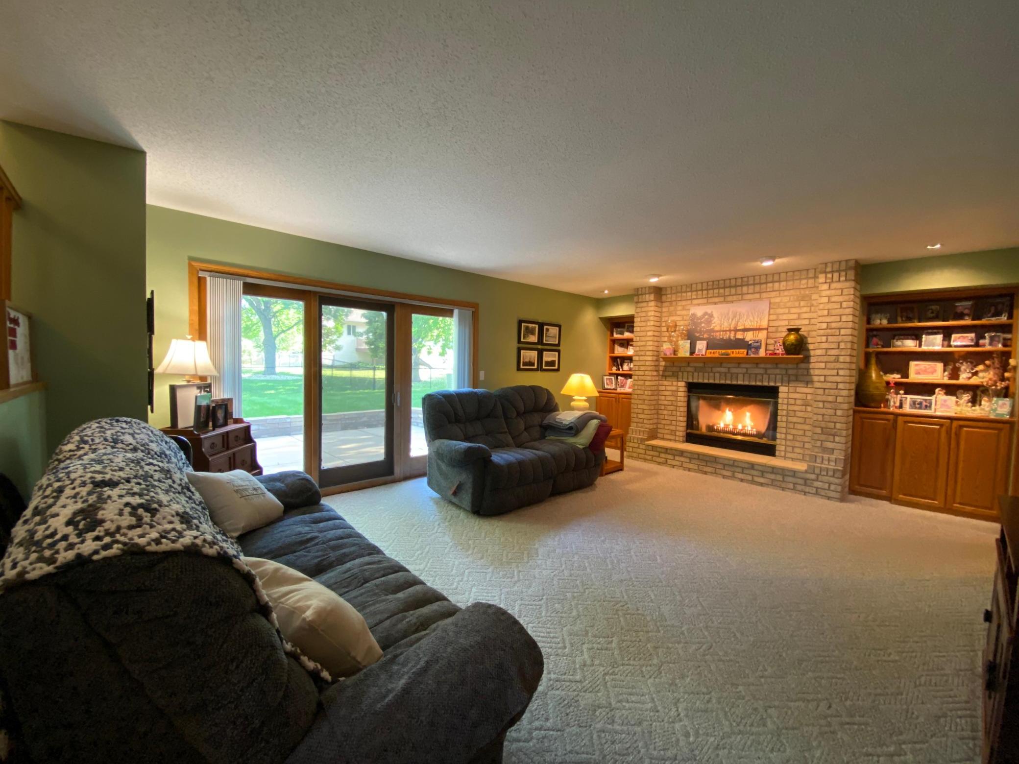 lower level family room