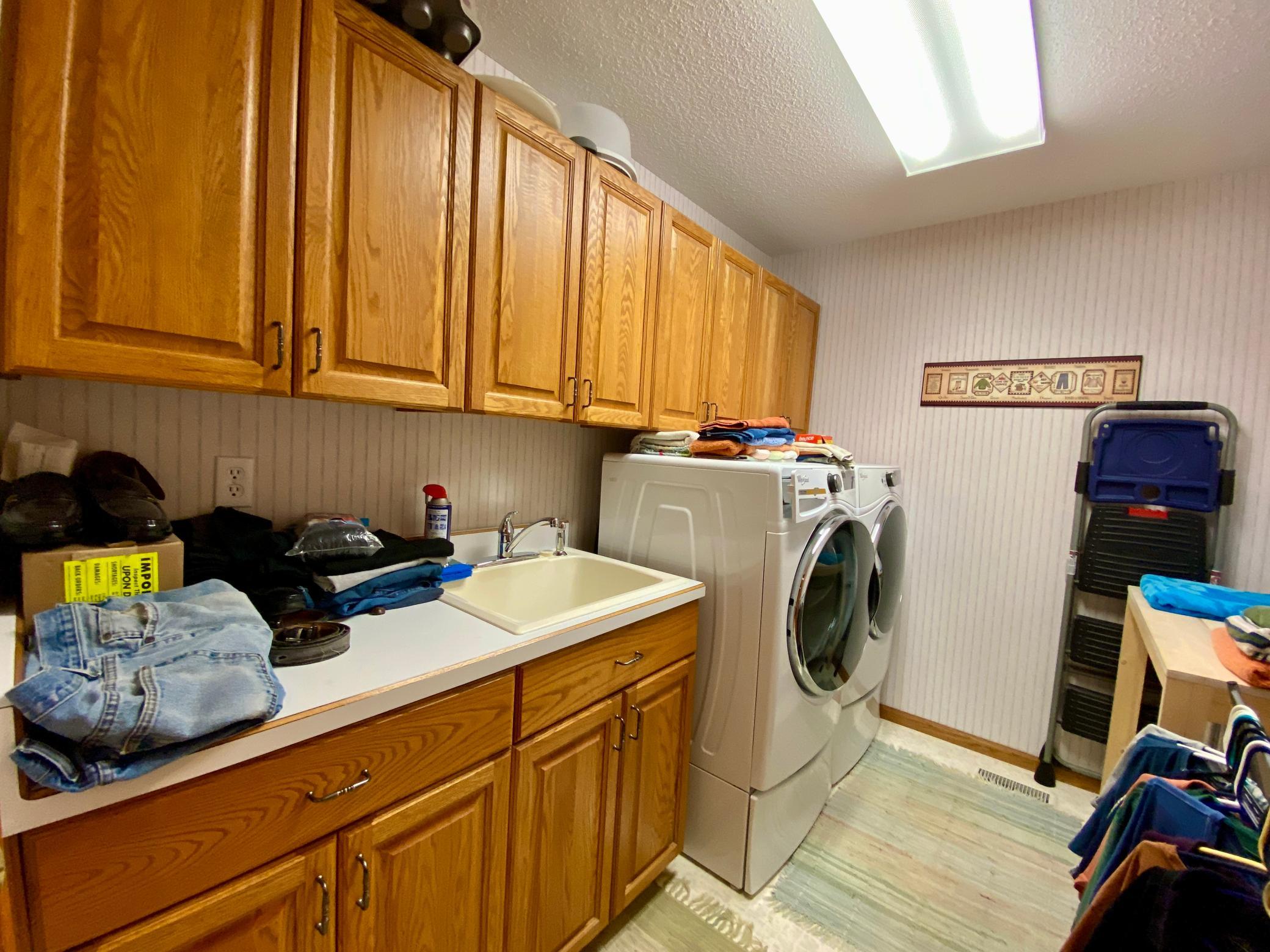 lower level laundry