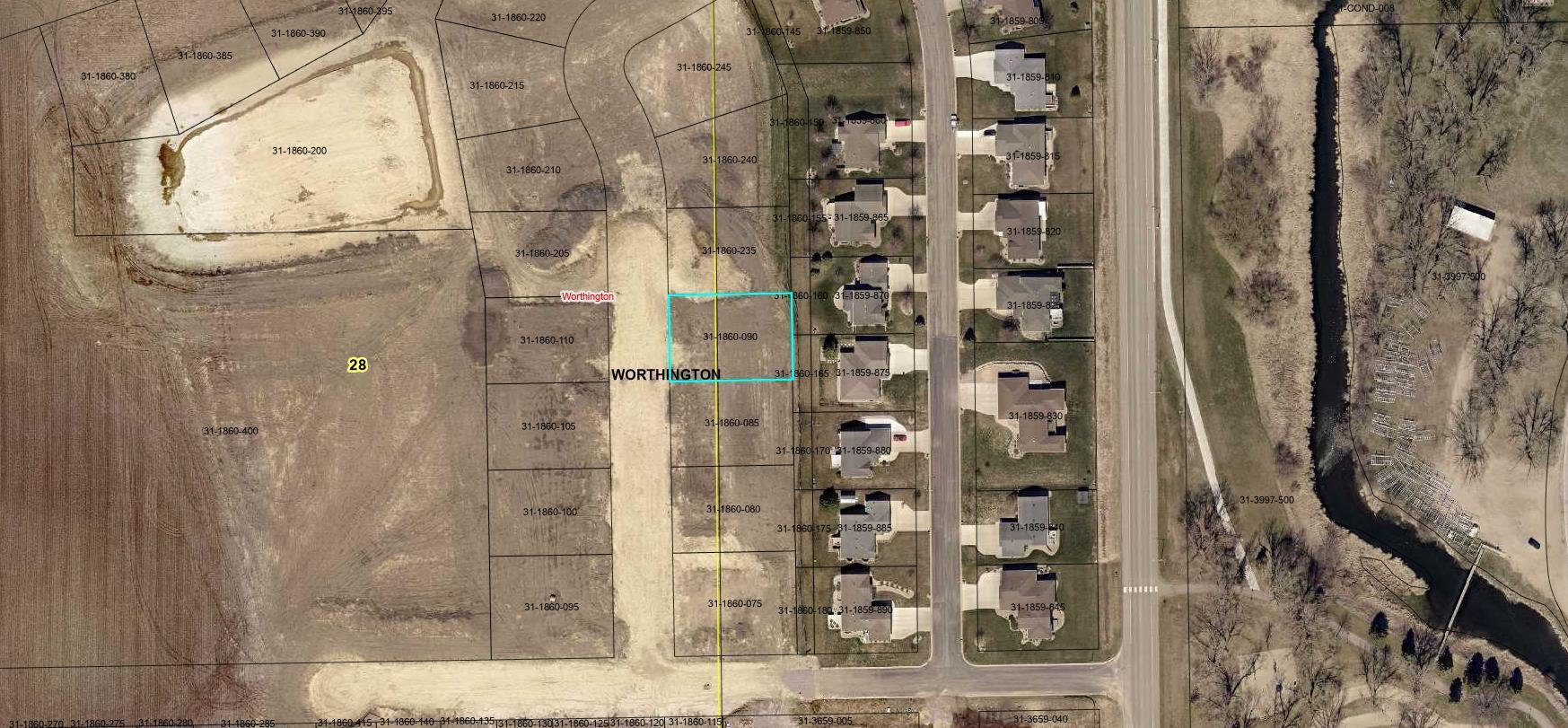 Property photo for TBD xx Campbell Boulevard, Worthington, MN 56187