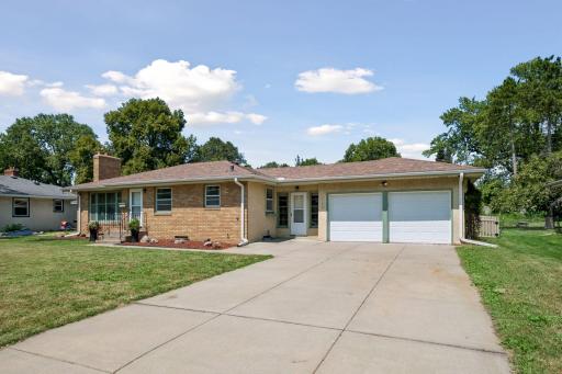2 car attached garage