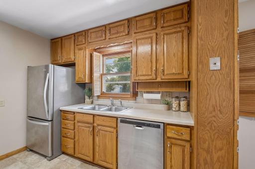 Kitchen freshly painted
