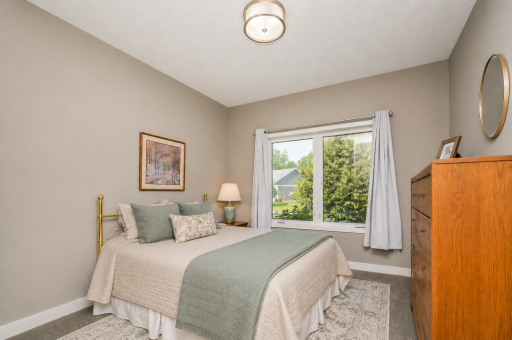 Second Bedroom on Main Floor. *Photos have been virtually staged to showcase decor