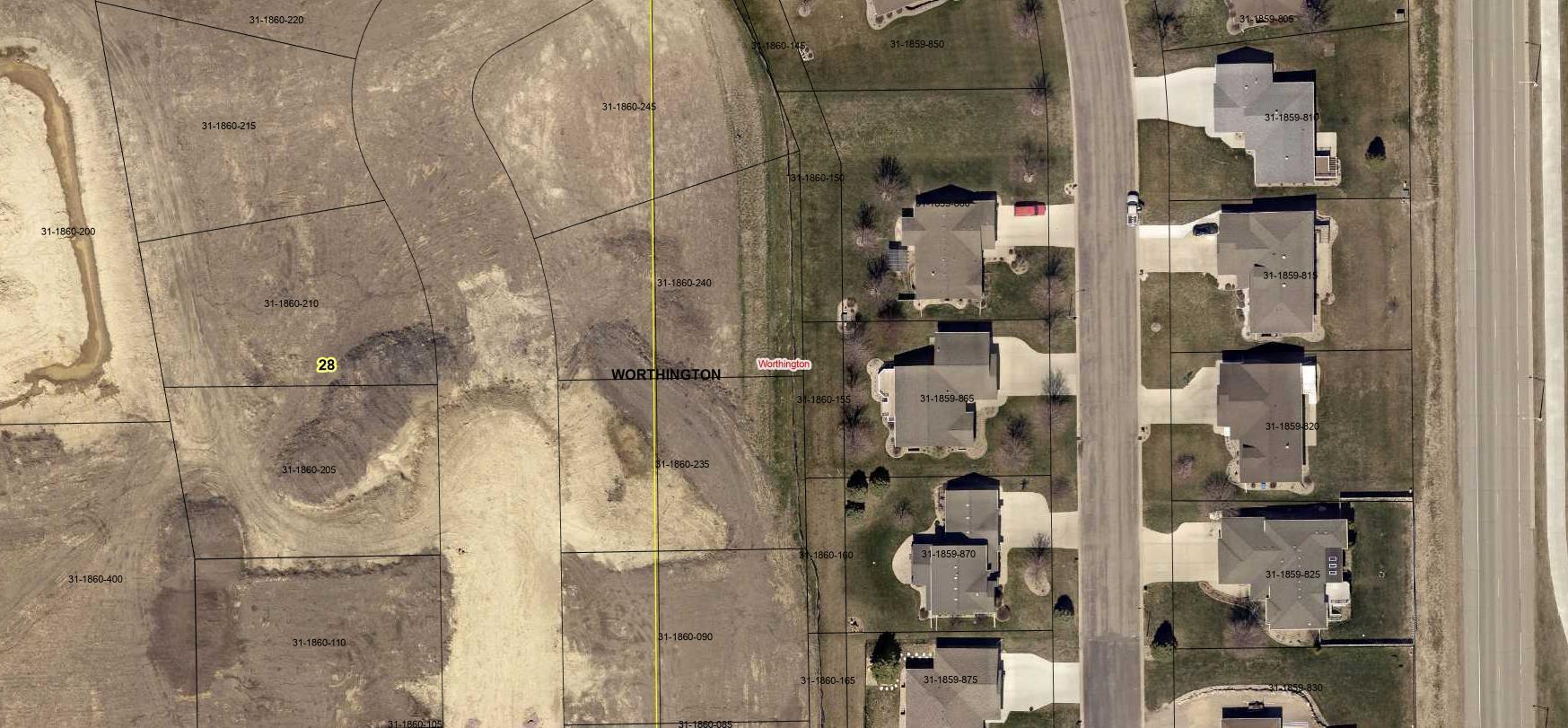 Property photo for xxTBD Campbell Boulevard, Worthington, MN 56187