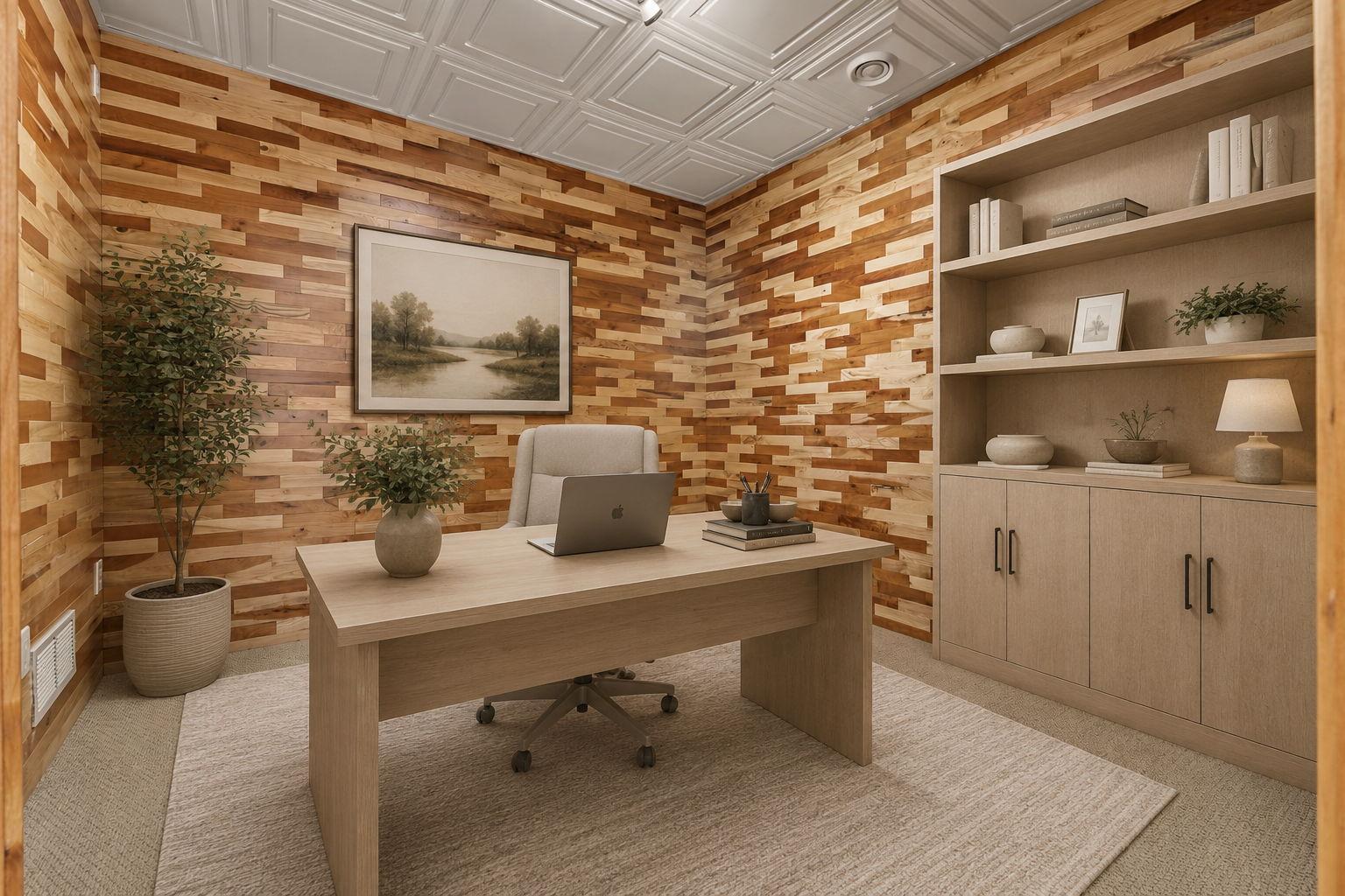 Flex space/office in lower level- virtually staged.