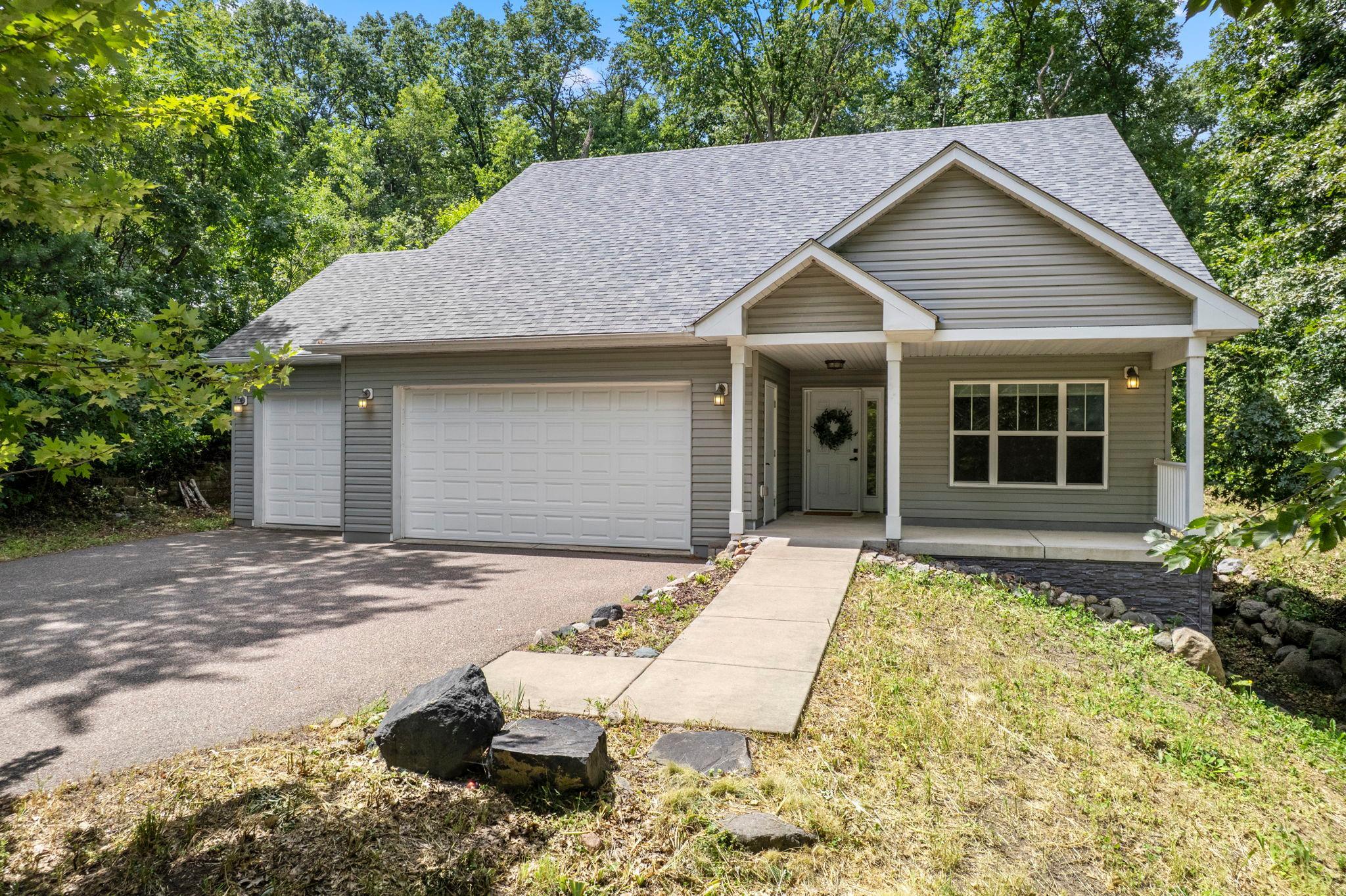 Exterior provides charm and privacy!
