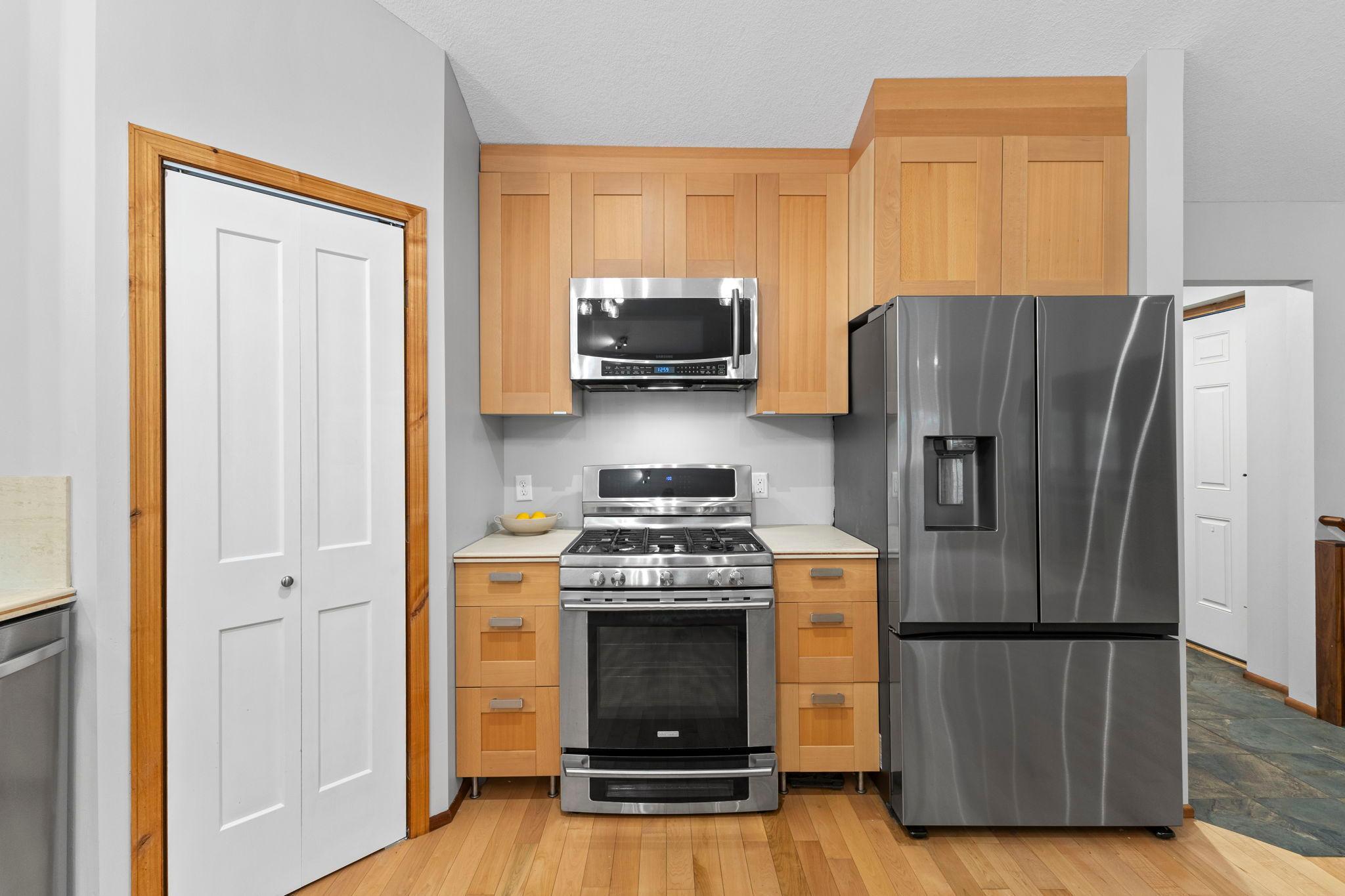 Open-concept layout on the main-level.