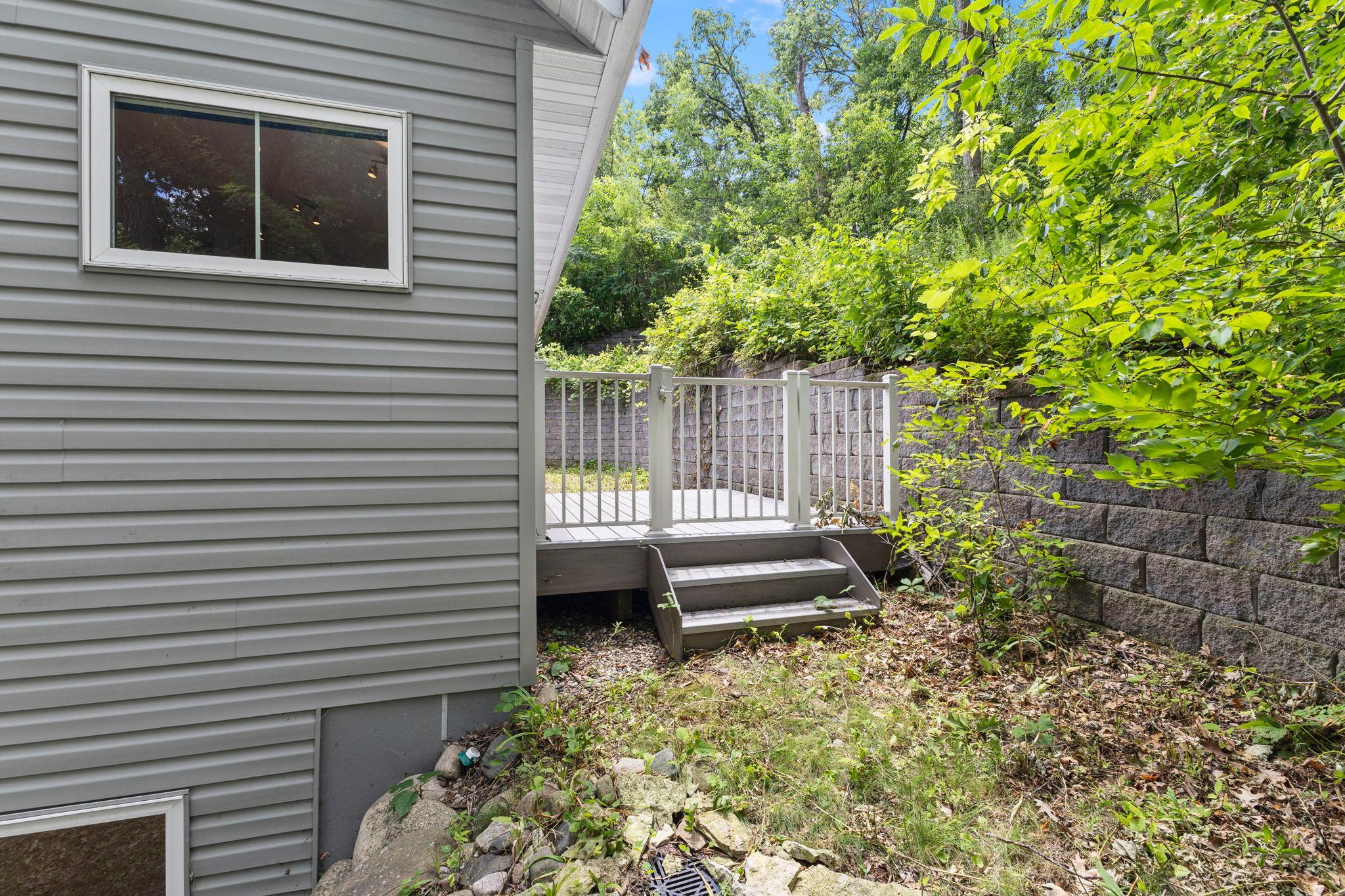Plenty of spaces to relax outdoors!