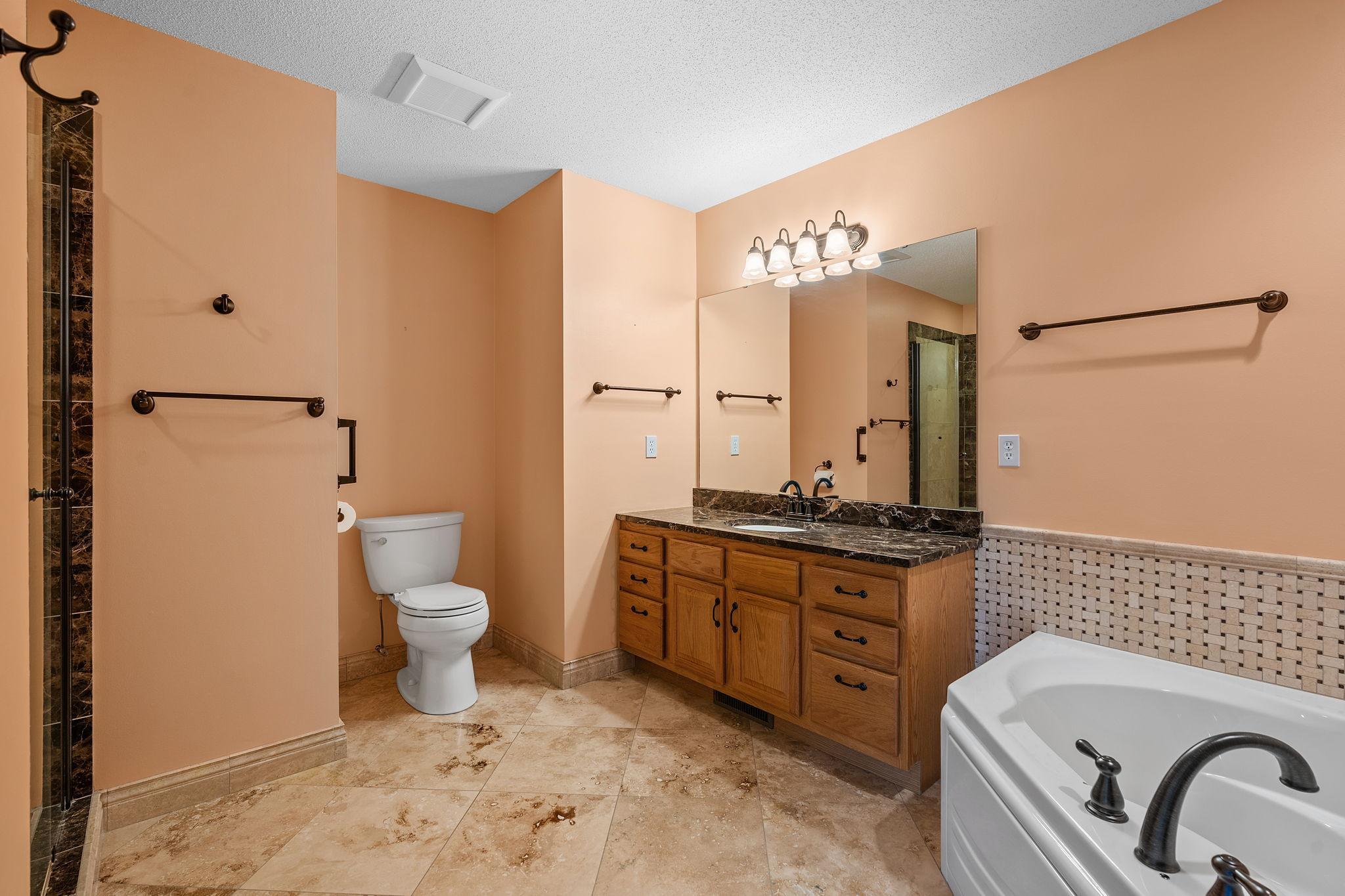 ...and Primary Bathroom.
