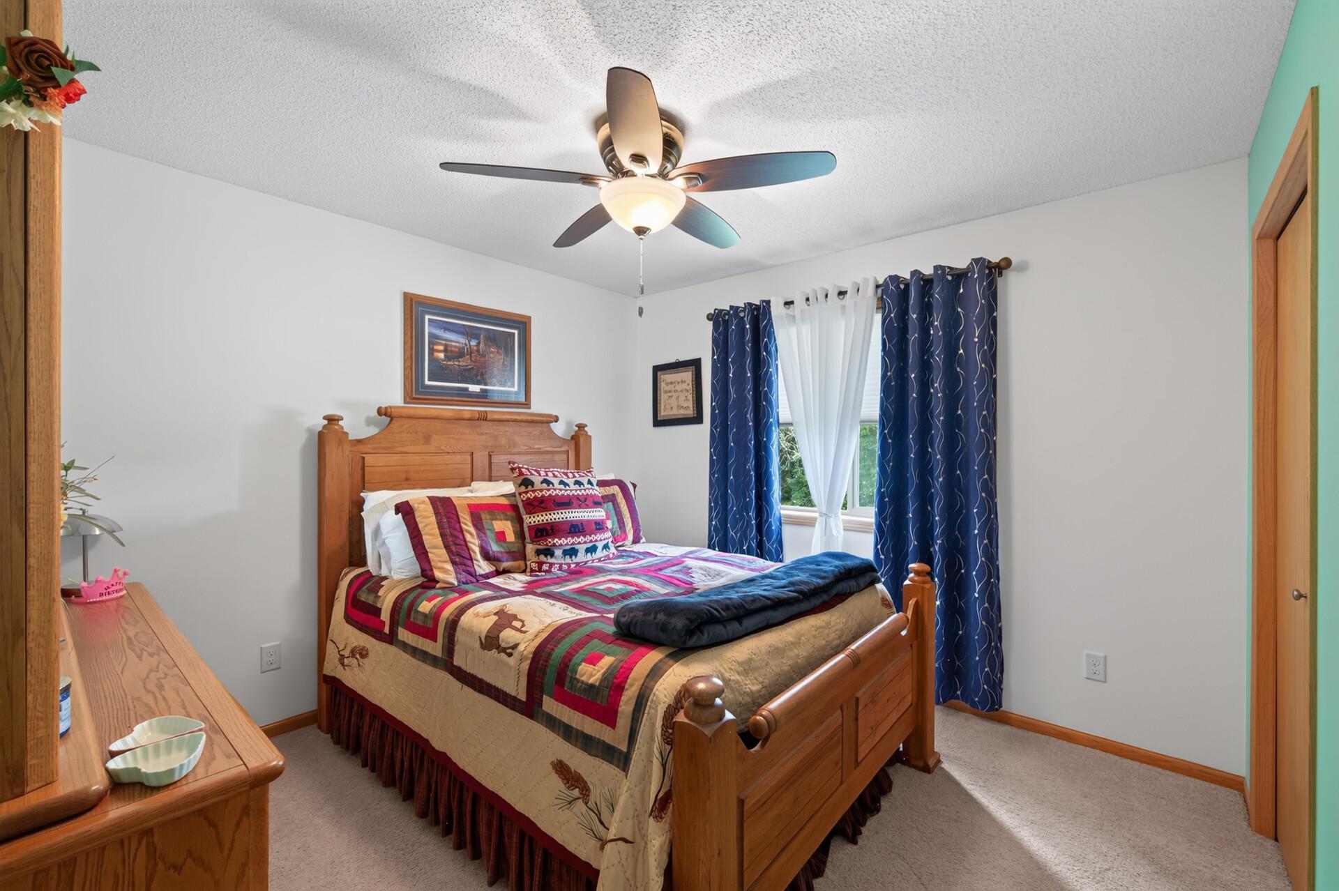 Another spacious bedroom provides flexibility for any lifestyle.
