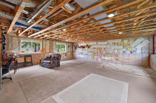 Bring your vision to life in the unfinished lower level! Finish it to add instant equity, additional living space, or the entertainment room you've always wanted.