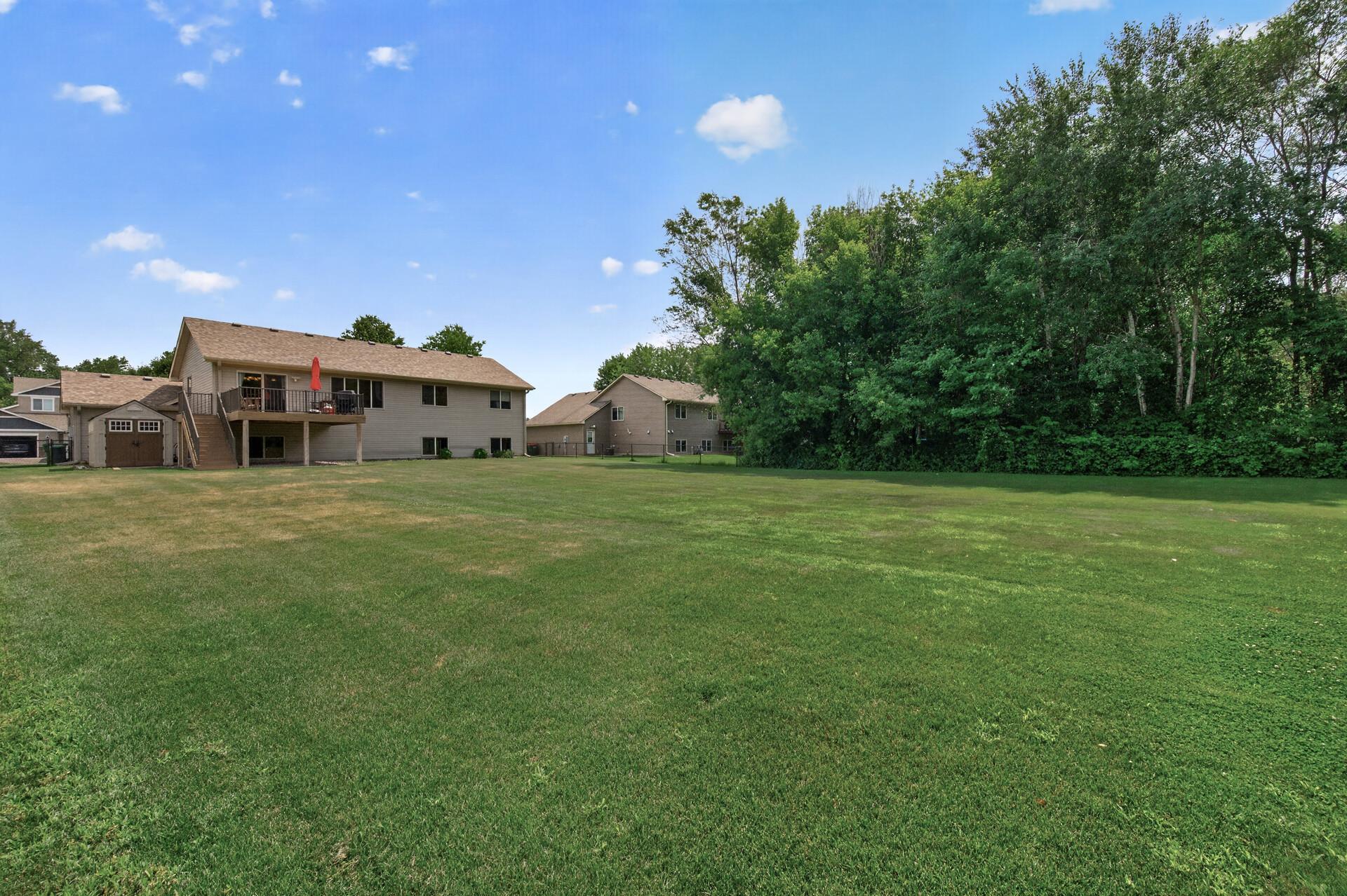 Enjoy a backyard that's ready for every season. Whether it's yard games, entertaining, or relaxing, there's plenty of space to make it your own.