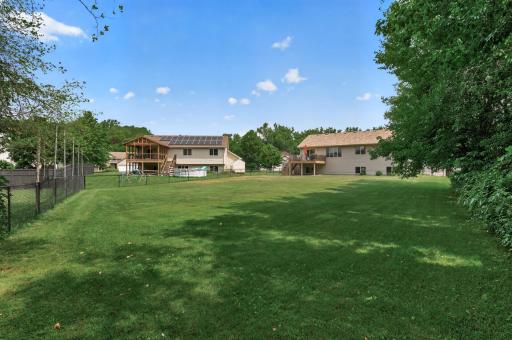 Enjoy the privacy and open feel of this spacious backyard. There's plenty of room for gardens, pets, or future outdoor projects.