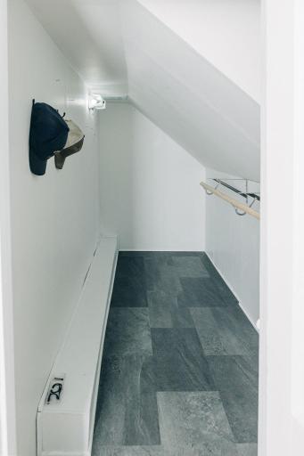 Primary closet