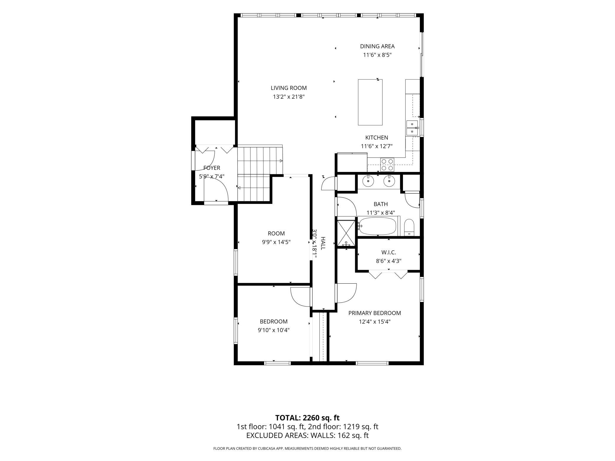 Main Level Floor Plan