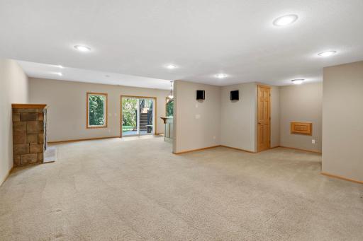 View from Media Room into Rec Room